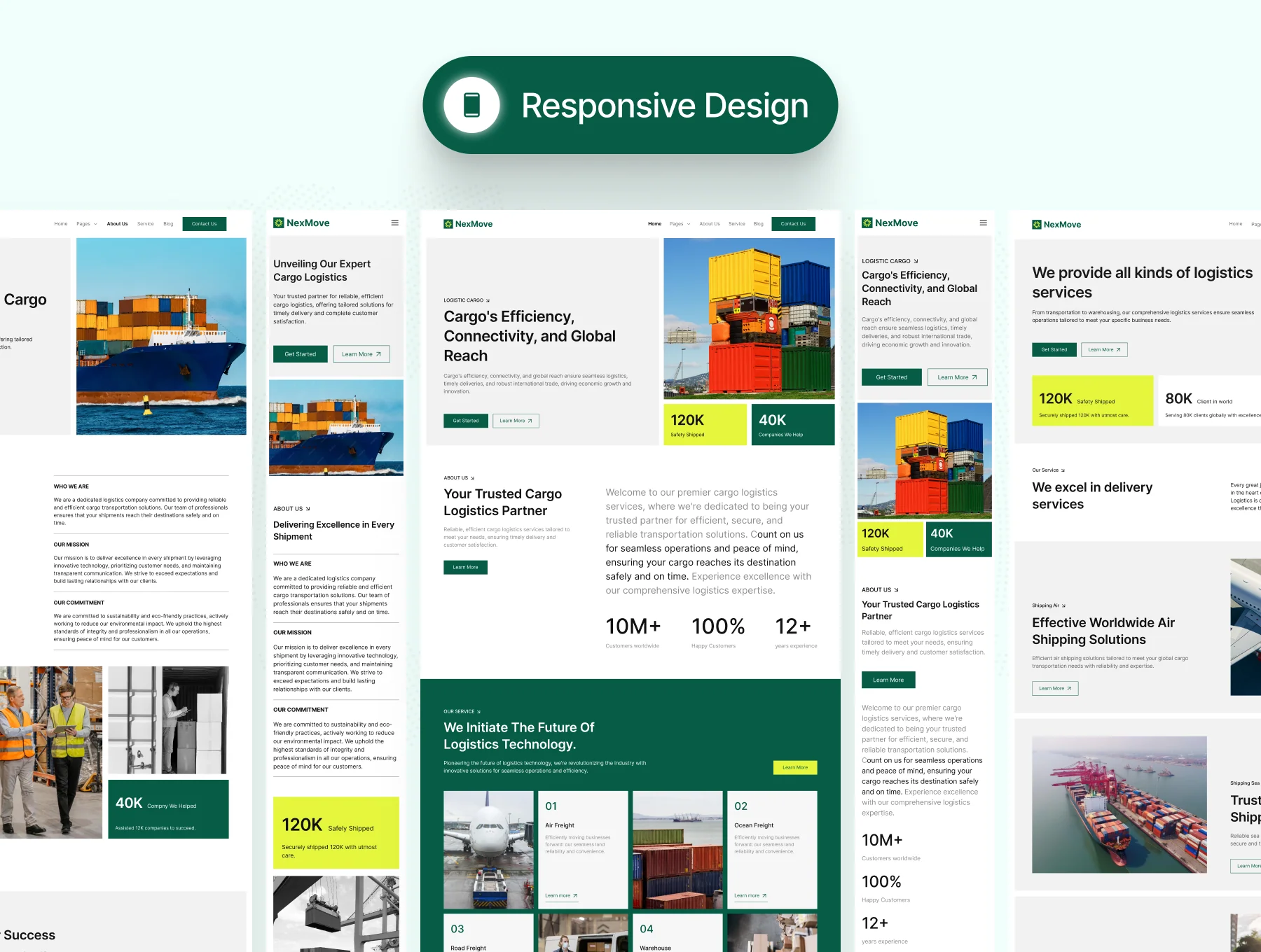 NexMove - Logistic Cargo Framer Template 3