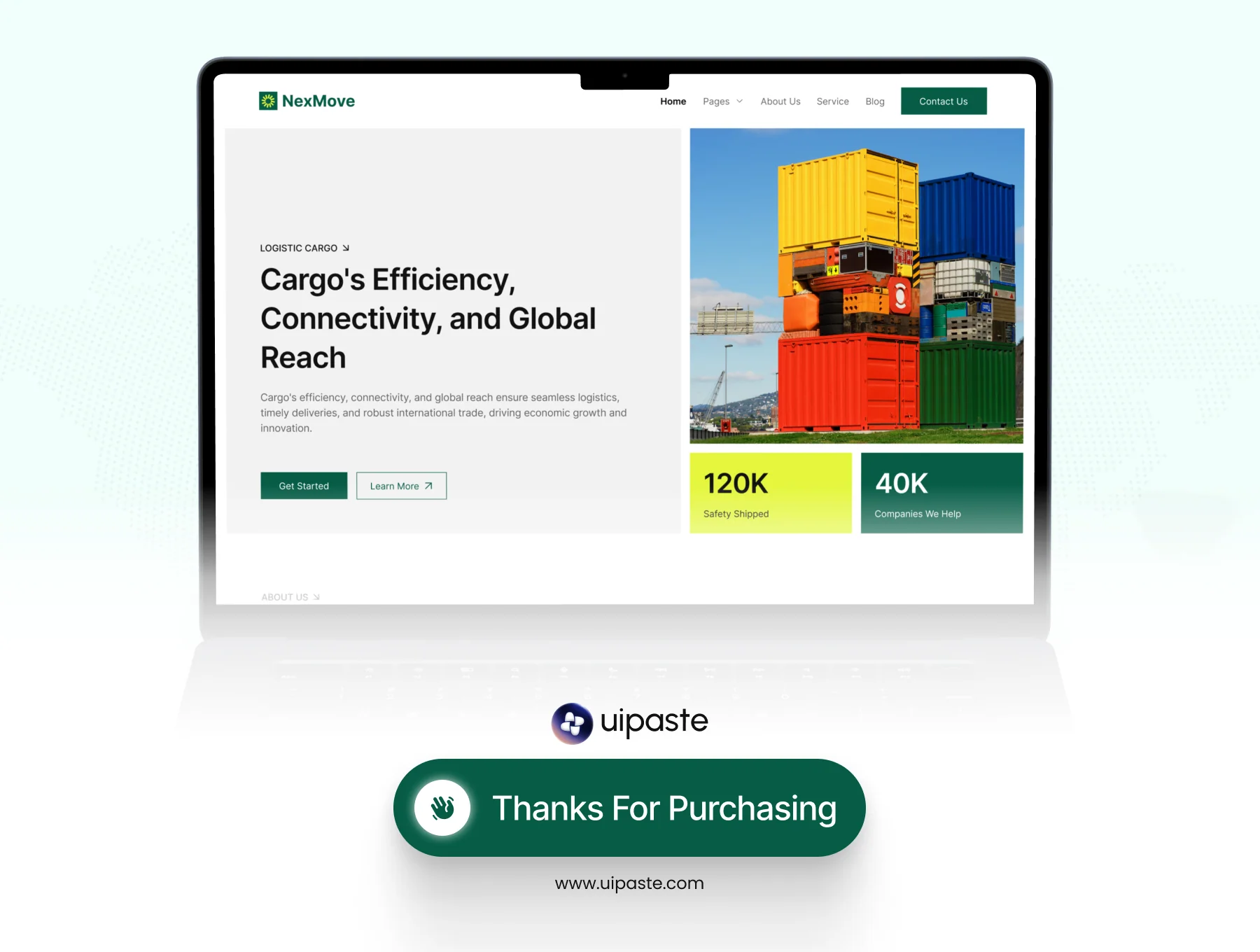 NexMove - Logistic Cargo Framer Template 6