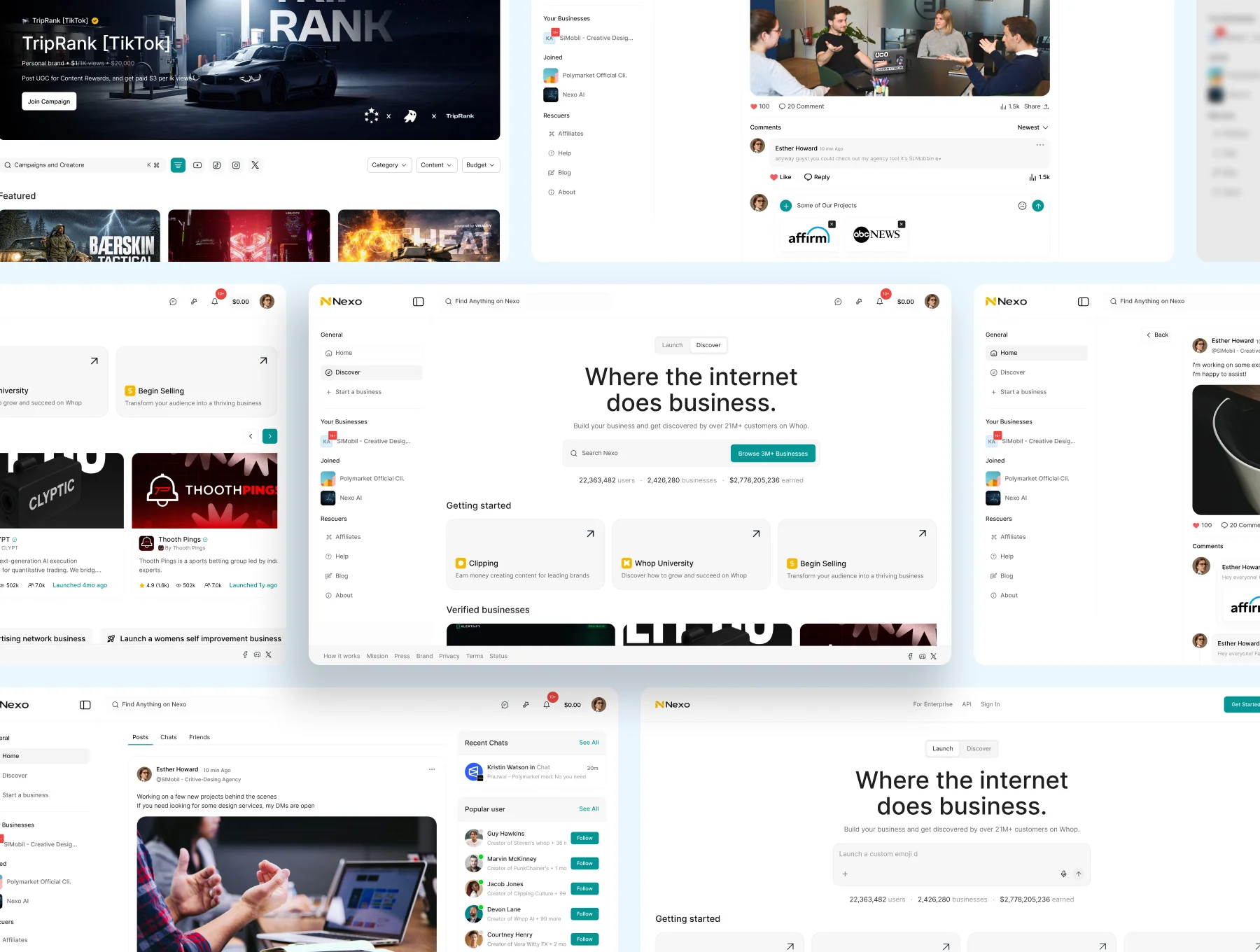 Nexo — Future of Work & Task Management UI Kit 2