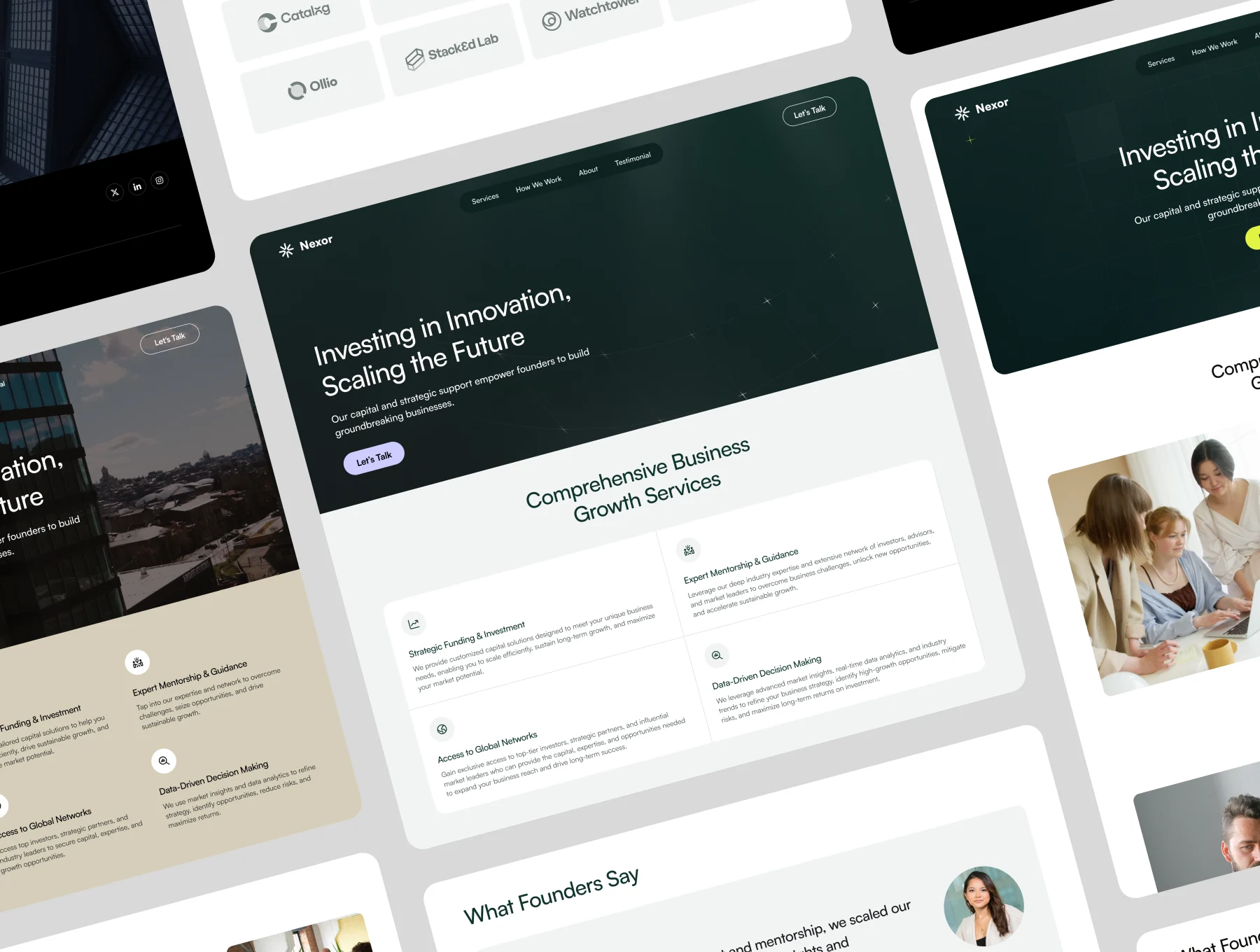 Nexor - Investment Framer Template 6