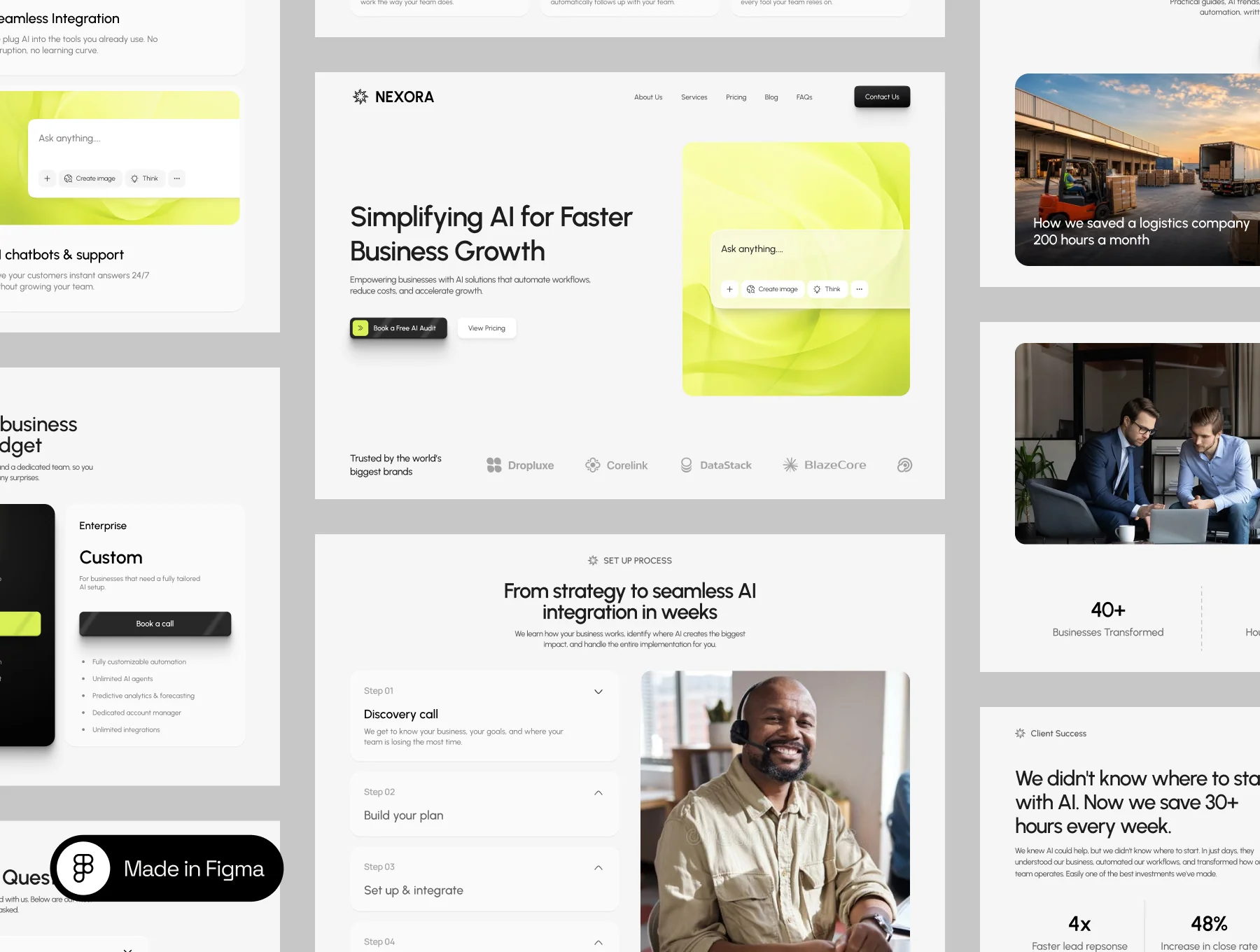 NEXORA — AI Automation Agency Landing Page 2