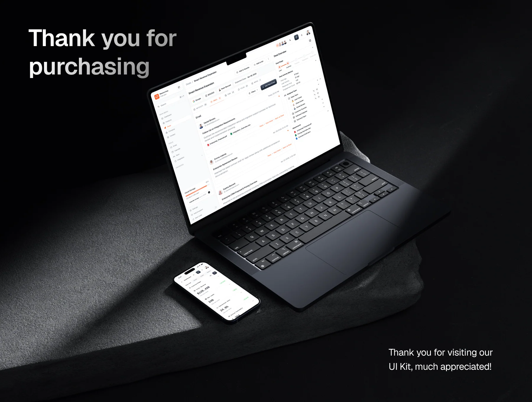 Nexora - CRM AI Dashboard UI Kit 8