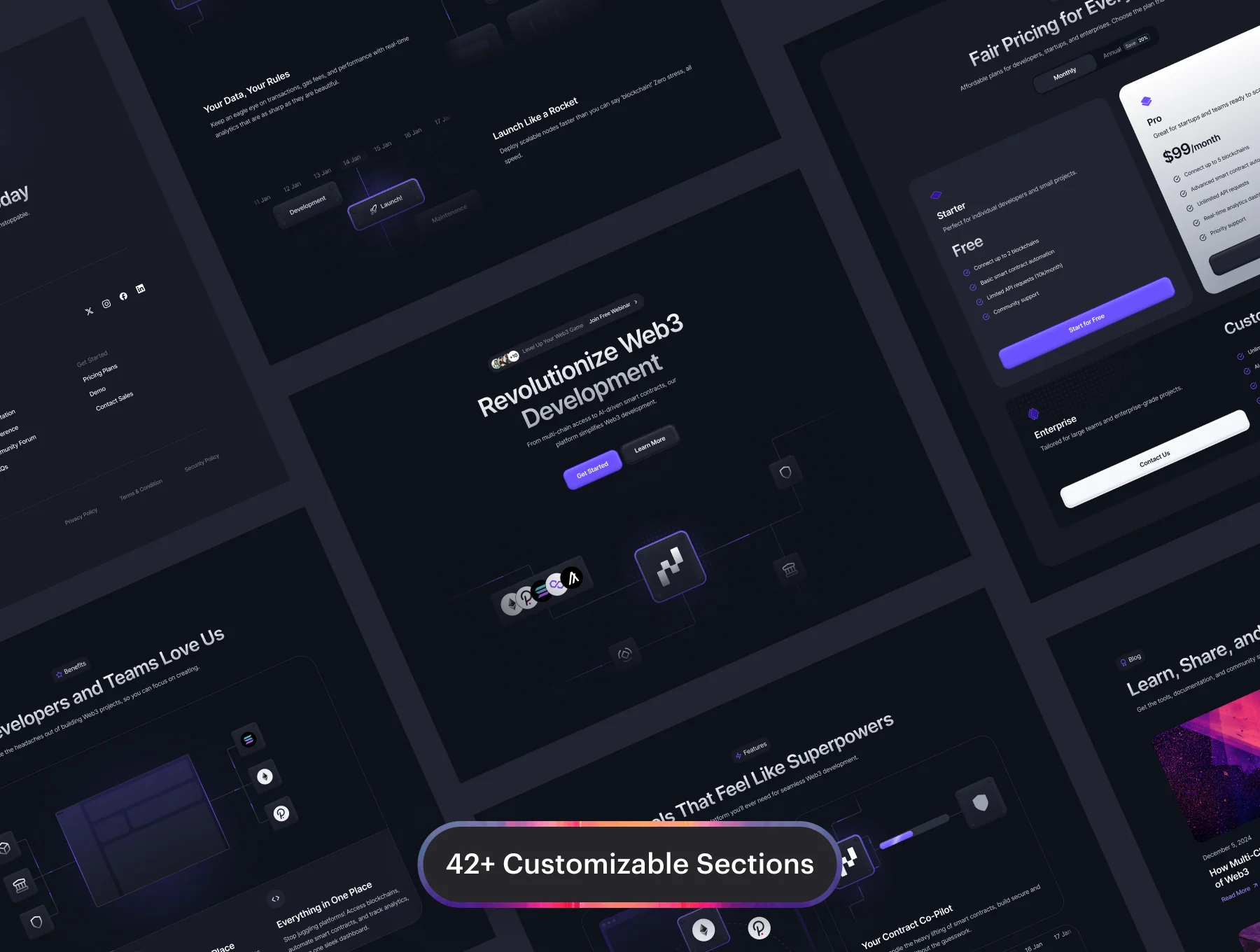 Nexora - SaaS Website Template UI Kit 6