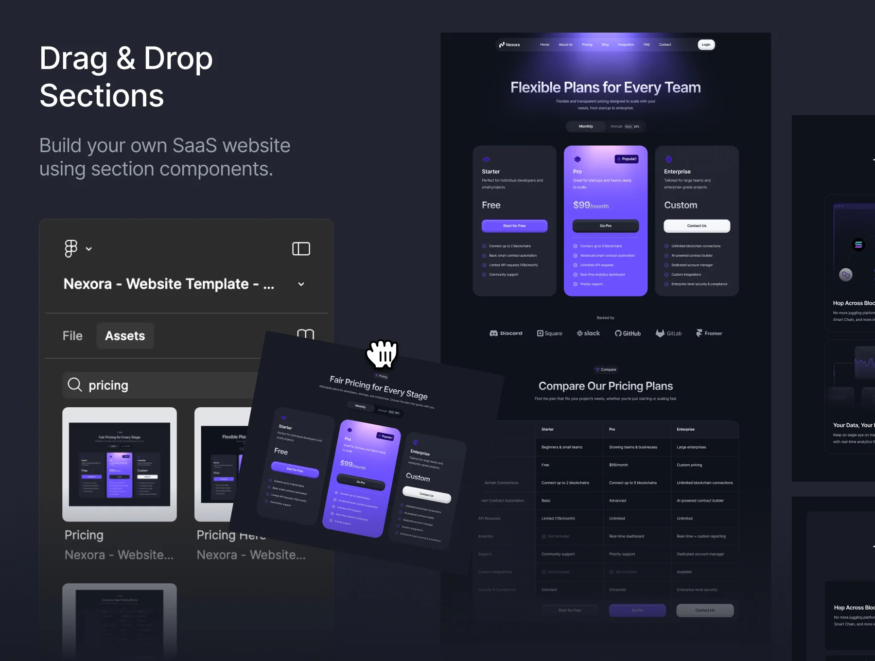 Nexora - SaaS Website Template UI Kit 8