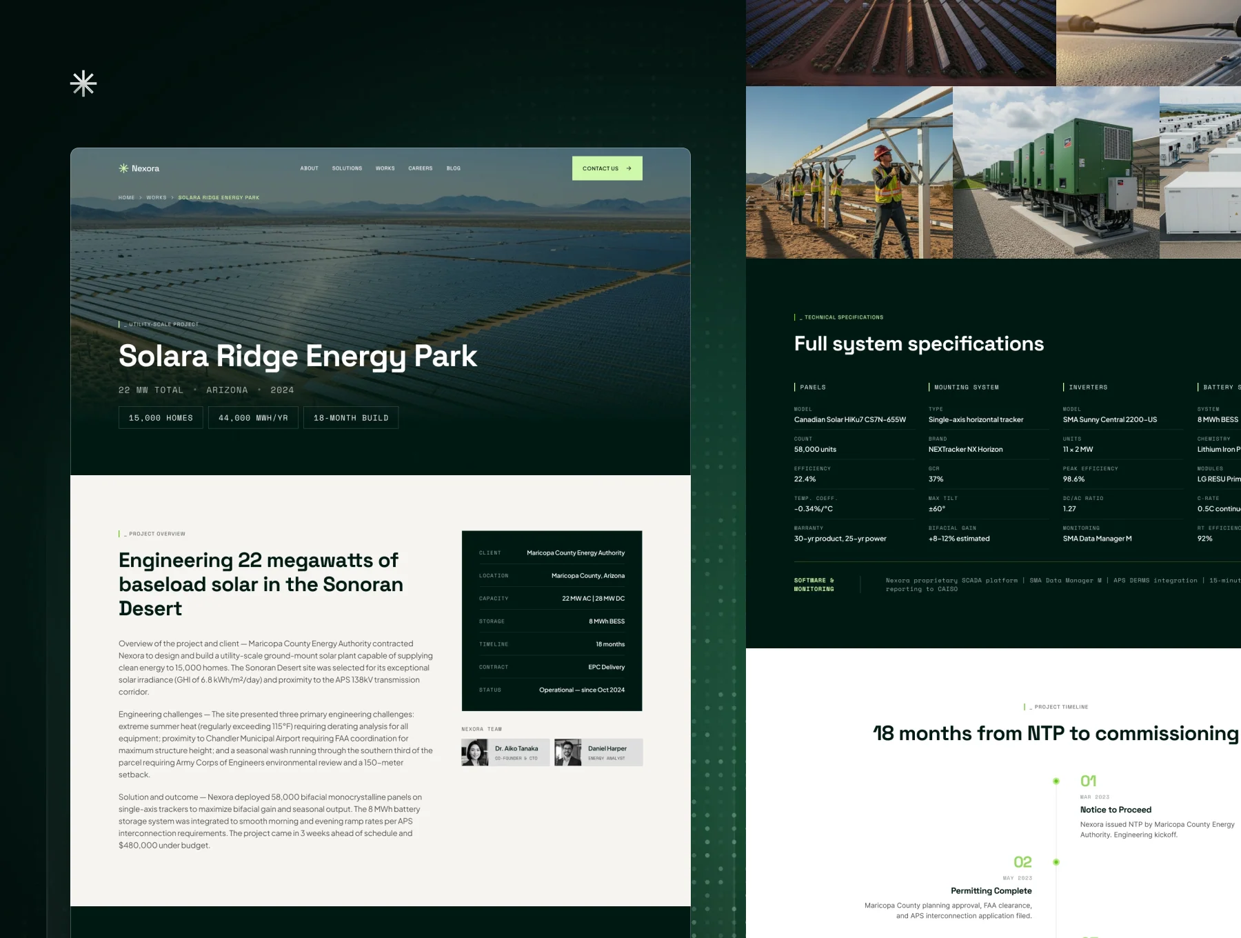 Nexora - Solar & Renewable Energy Website UI Kit 4