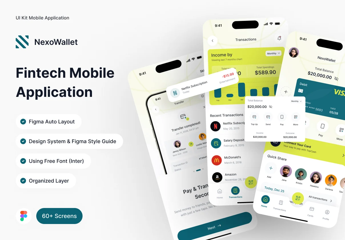 NexoWallet Fintech App