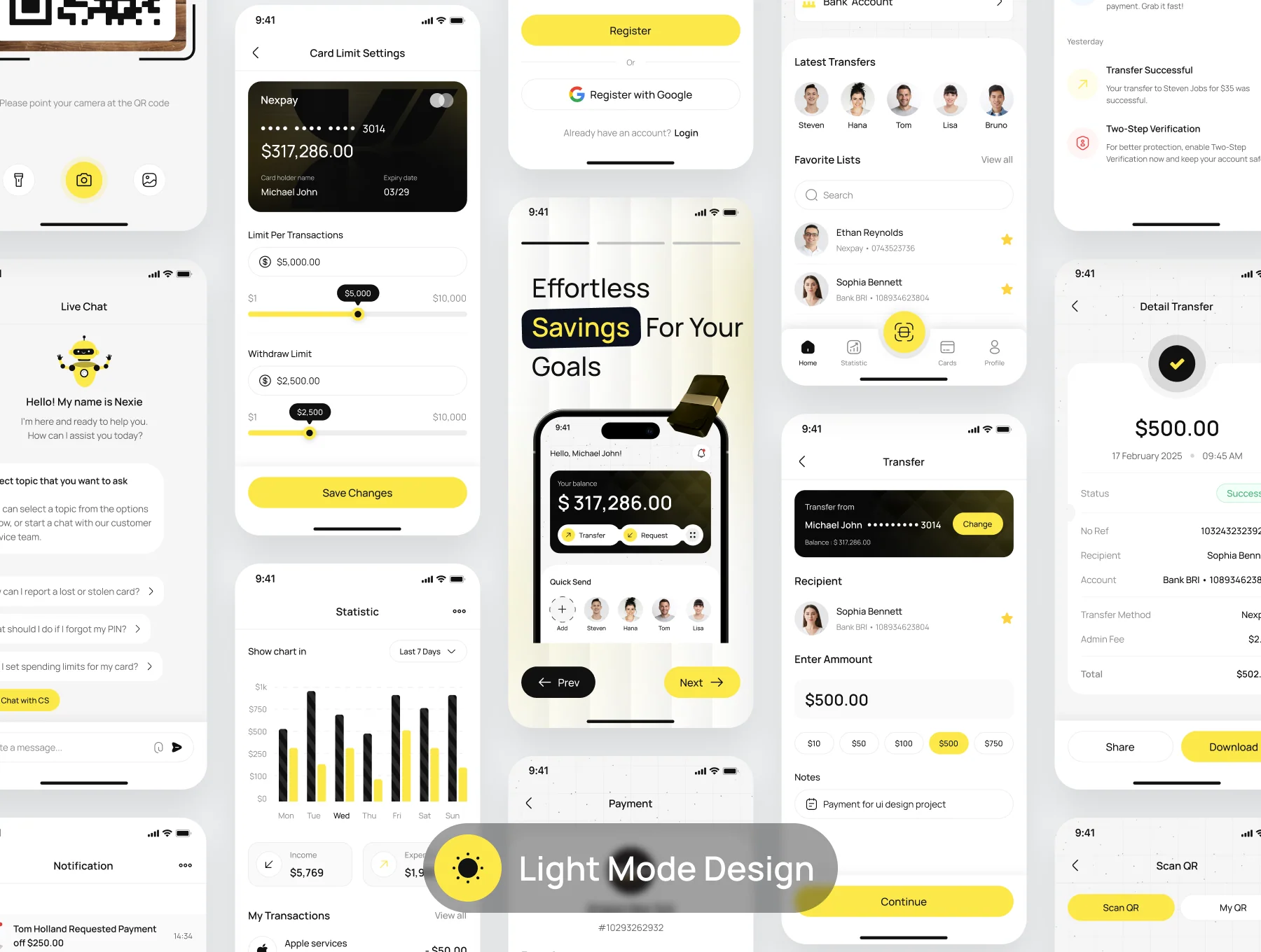 Nexpay - Mobile Banking and Finance App UI Kit 3