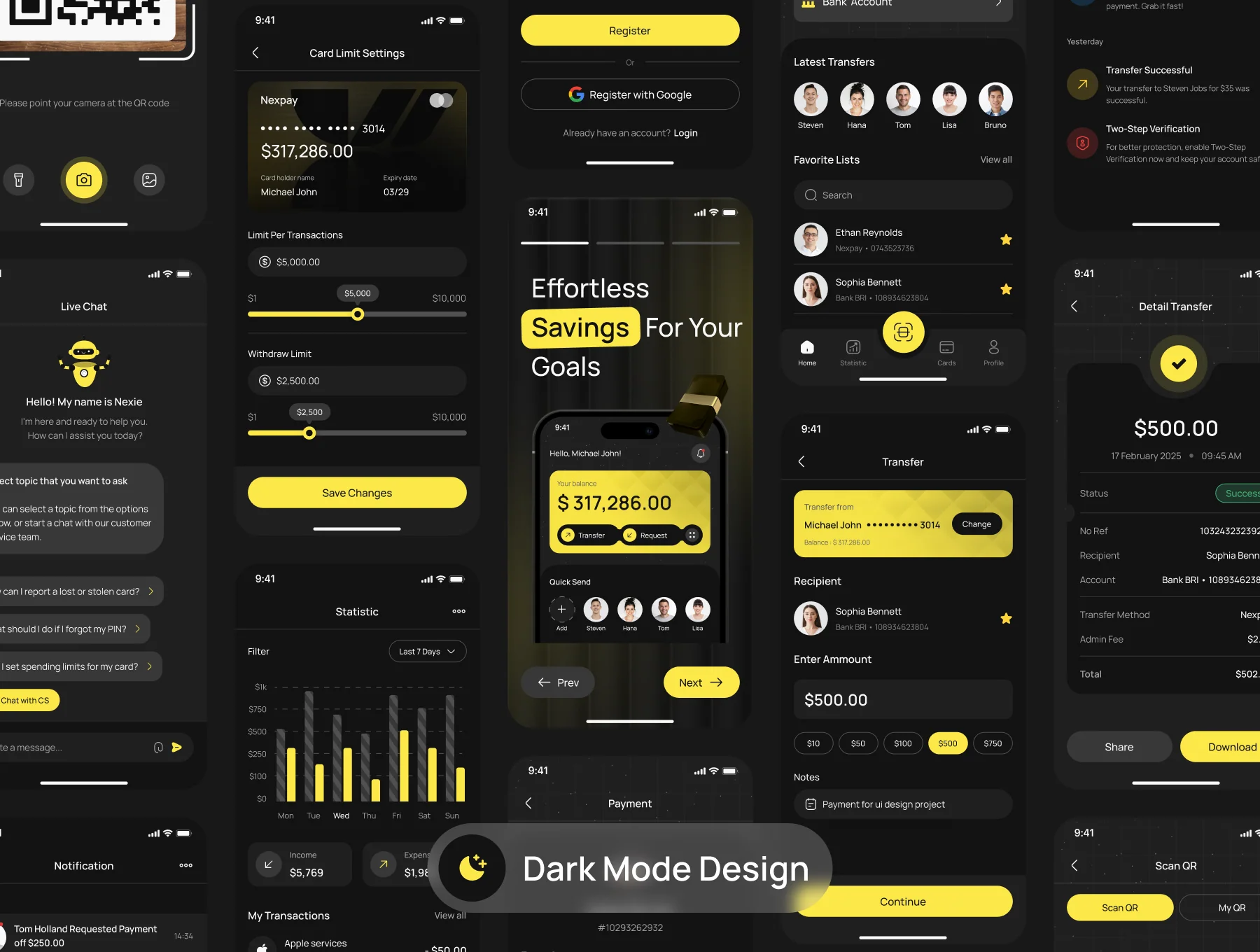 Nexpay - Mobile Banking and Finance App UI Kit 5