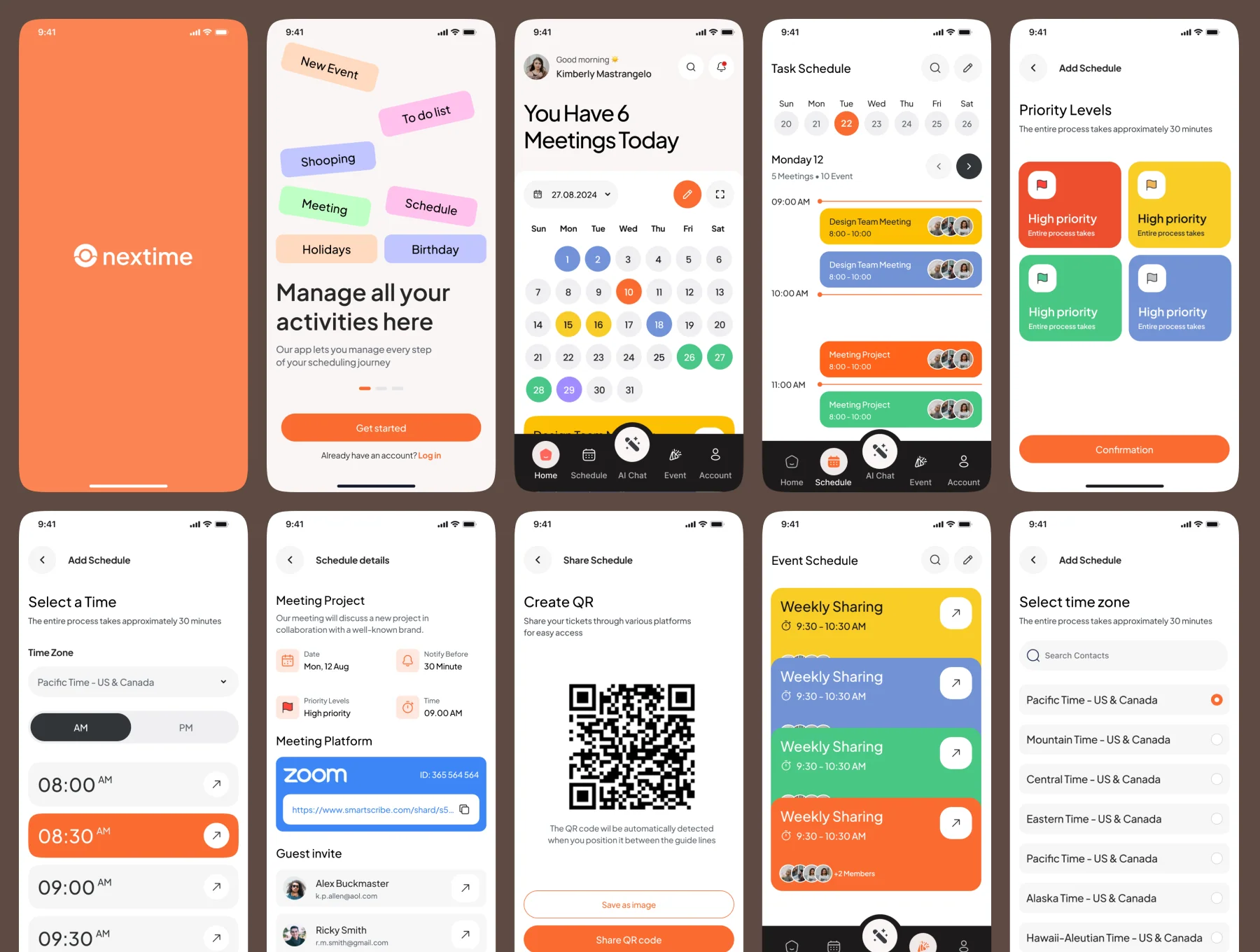 NexTime - AI appontment app 7