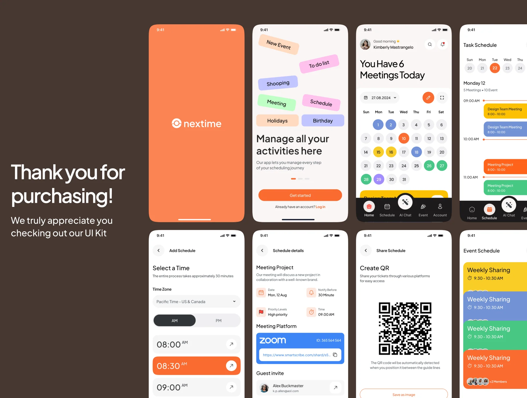 NexTime - AI appontment app 8