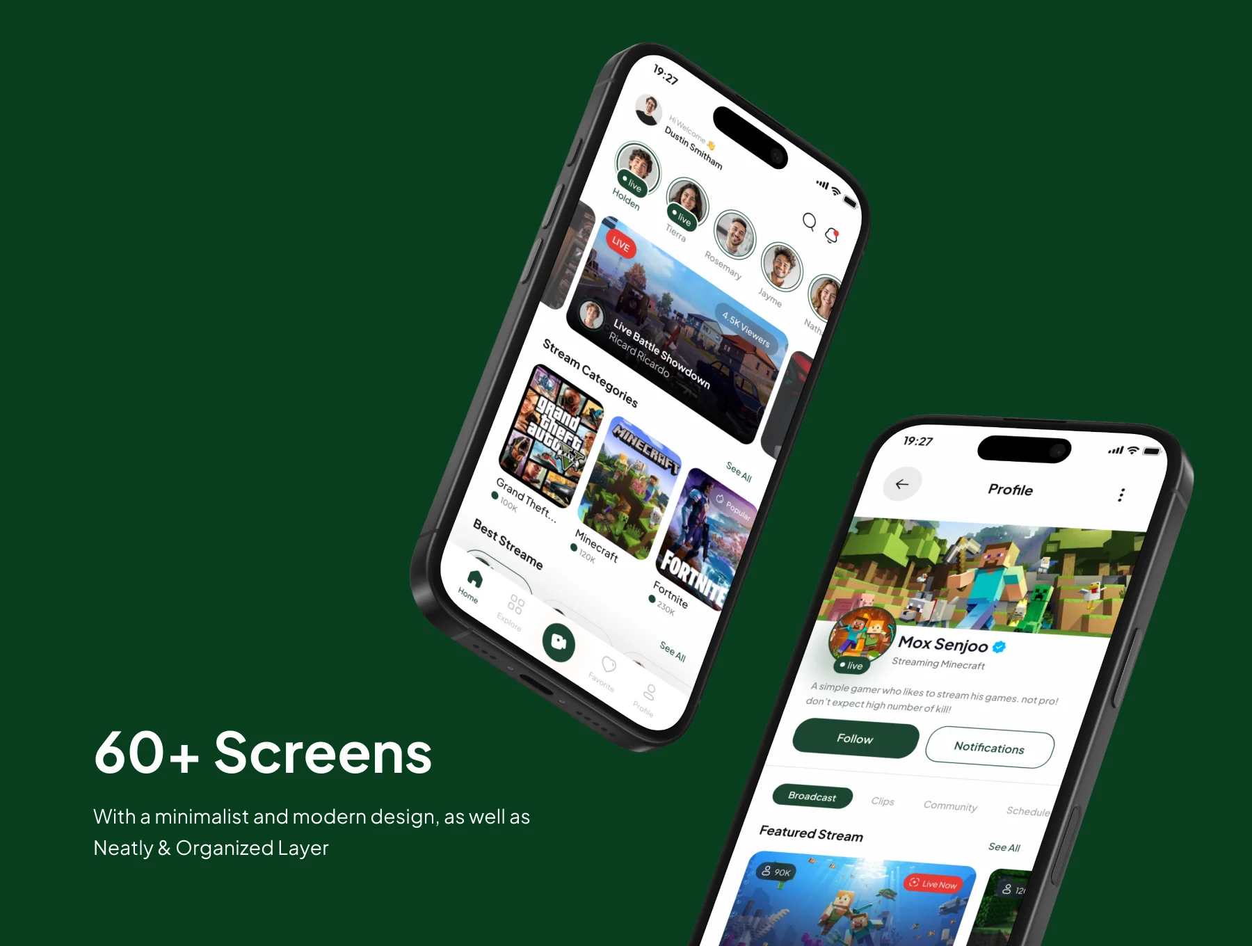 NextPlay - Live Streaming Game App UI Kits 3
