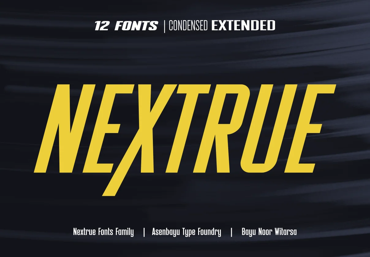 Nextrue Fonts Family