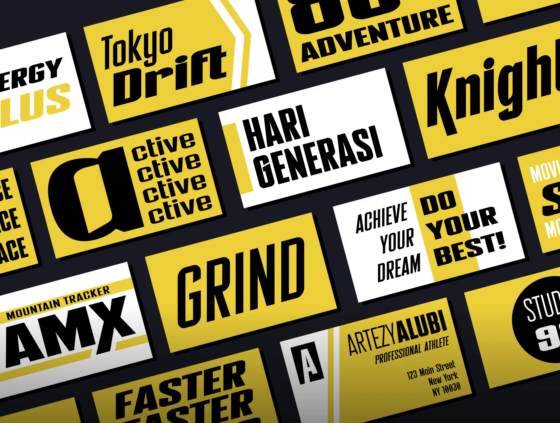 Nextrue Fonts Family 3