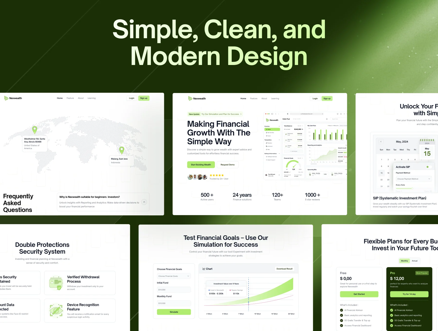 Nextwealth -  Finance Management Website Template 3