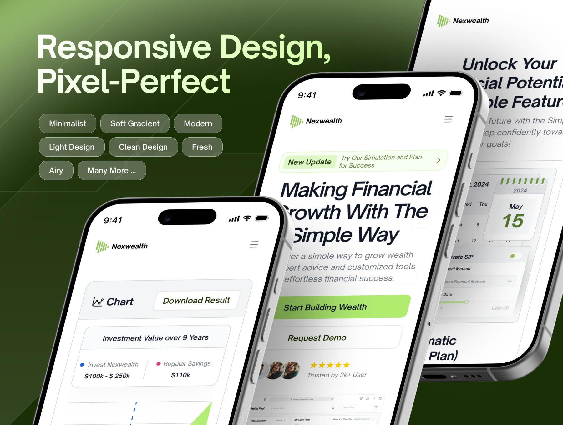 Nextwealth -  Finance Management Website Template 6