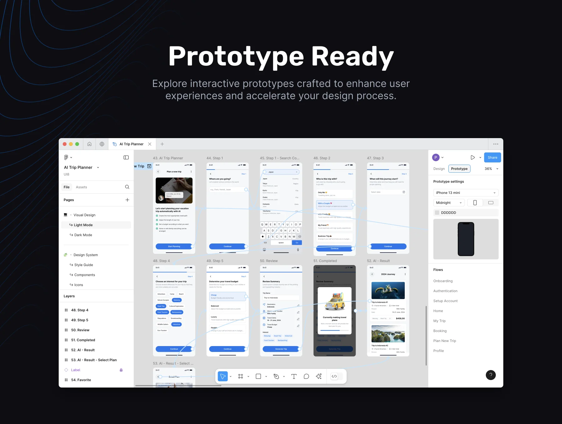 Nexura - AI Trip Planner App UI Kit 7