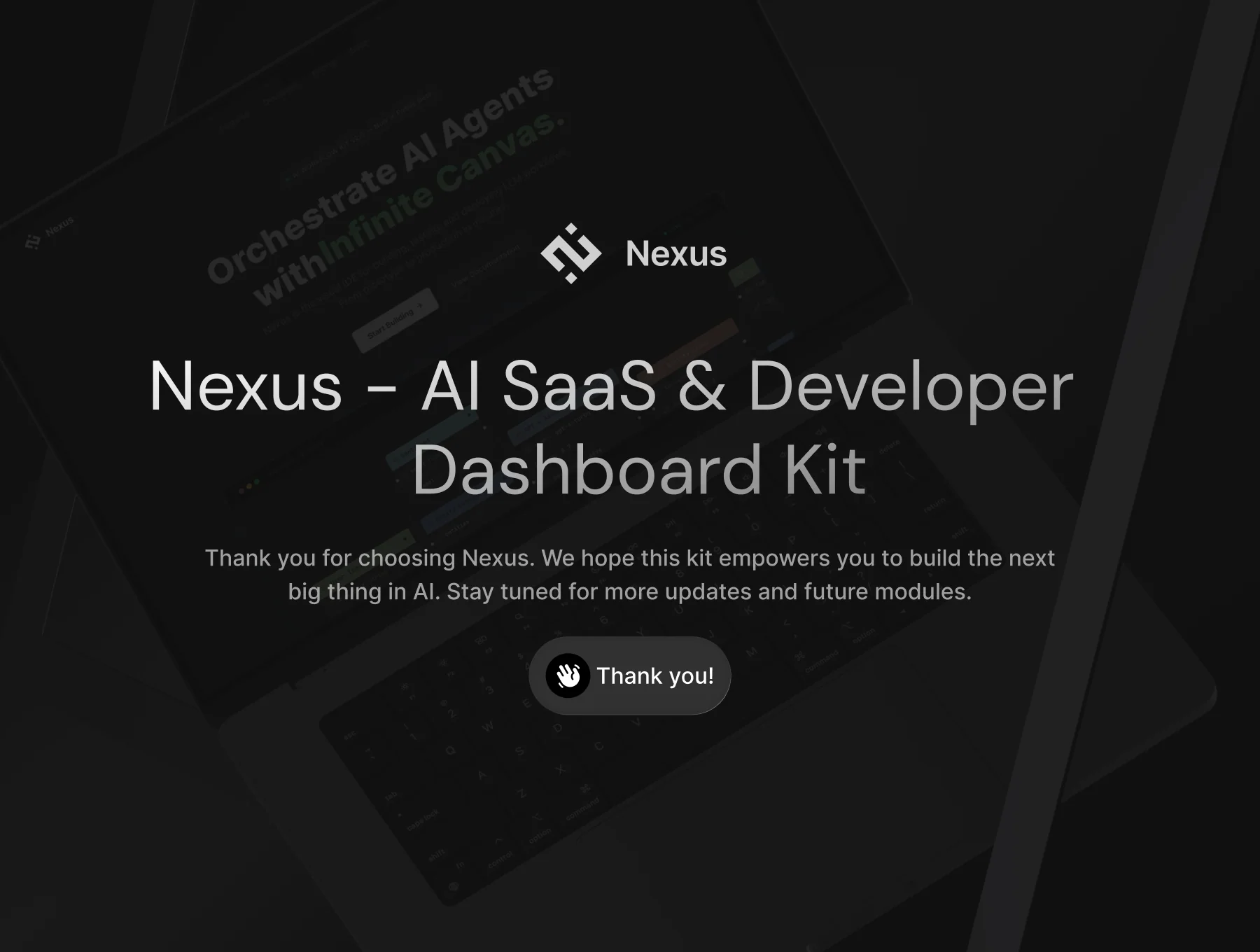 Nexus - AI SaaS & Developer Dashboard Kit 8