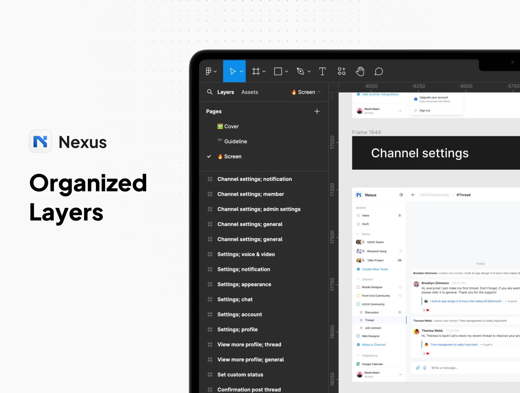 Nexus - Collaborate Dashboard App UI KIT 3