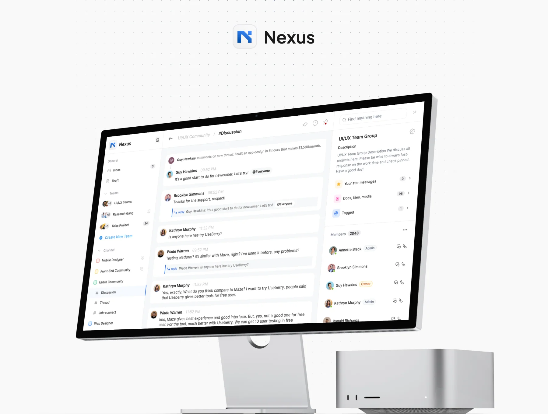 Nexus - Collaborate Dashboard App UI KIT 5