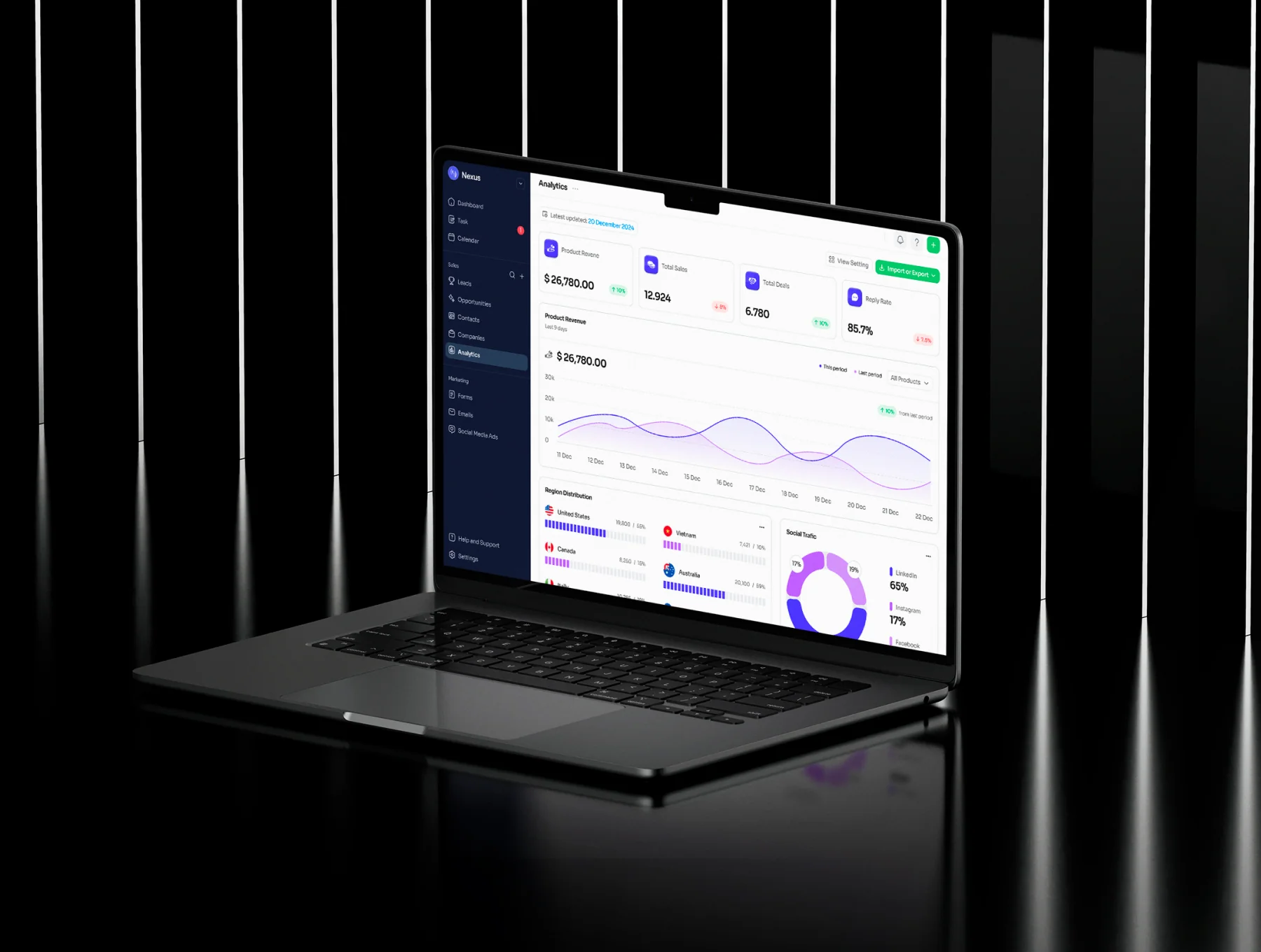 Nexus - CRM Website Template UI Kit 5