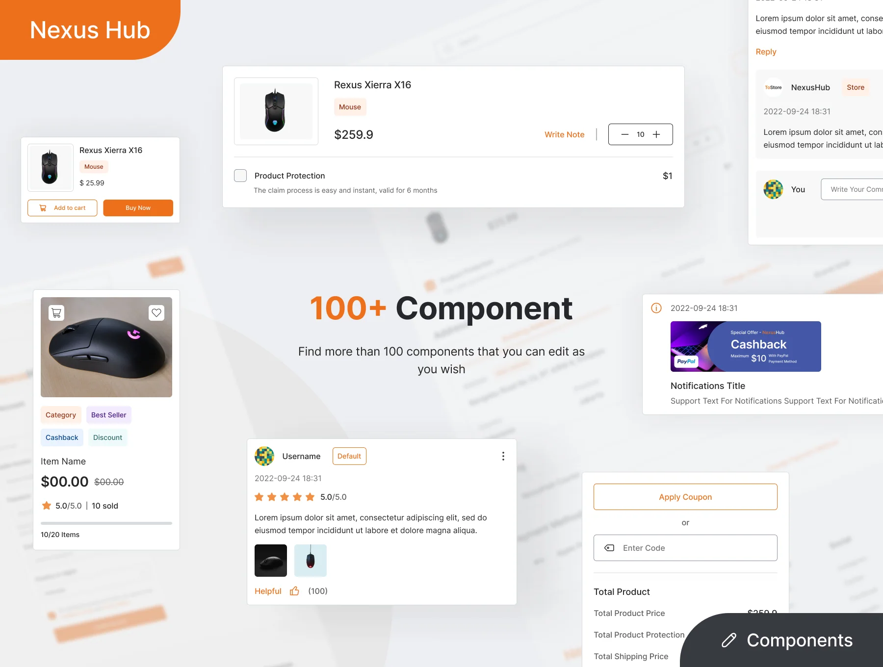 Nexus Hub - Tech E-commerce Website UI Kit 5