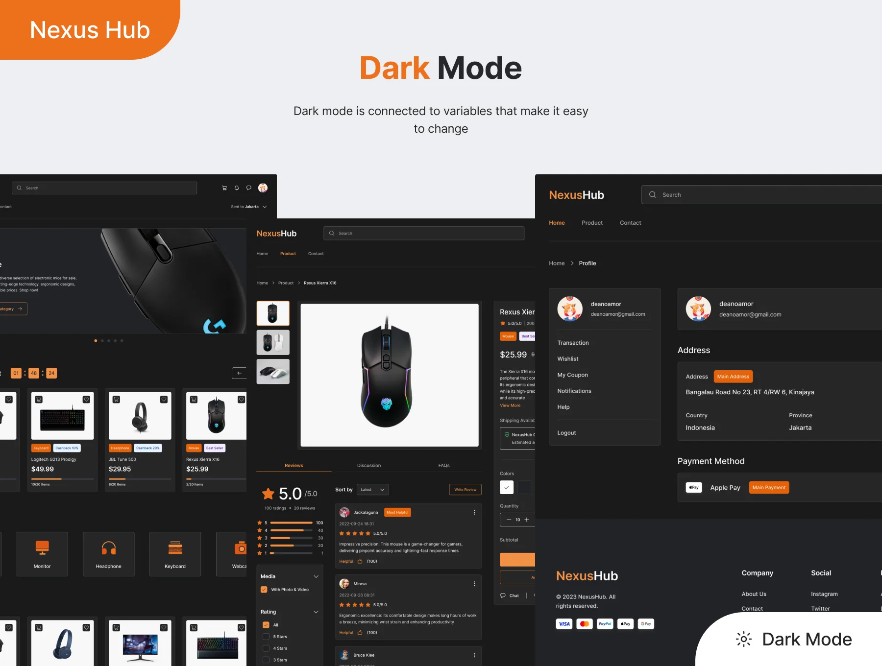 Nexus Hub - Tech E-commerce Website UI Kit 8
