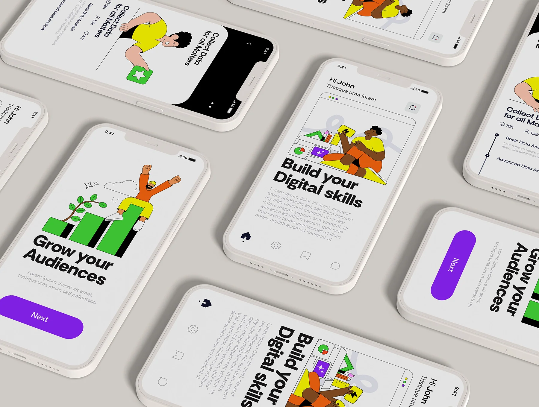 NEXUS - Premium Fintech & SaaS Illustration System 5