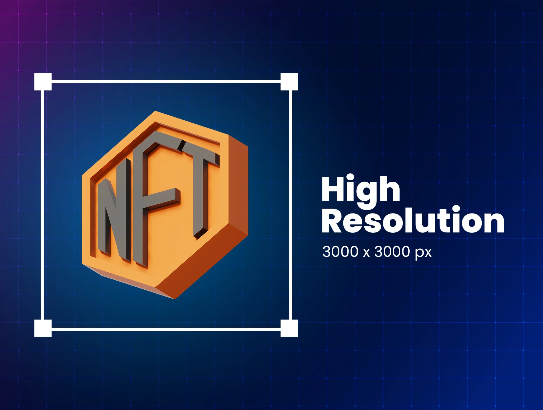 NFT 3D Icons 3