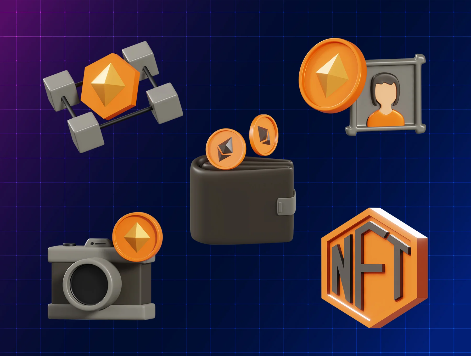 NFT 3D Icons 5