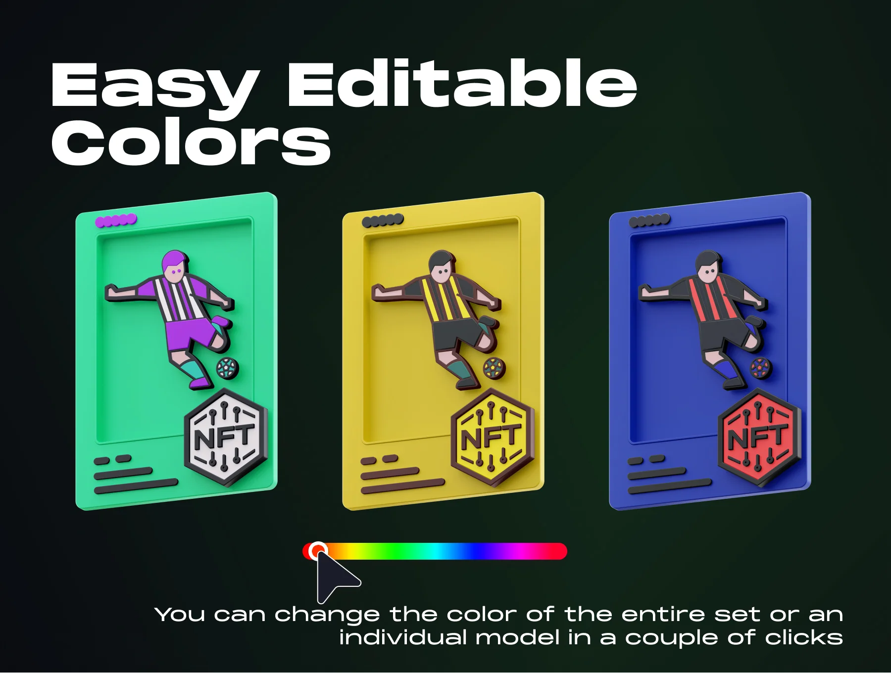 NFT Cards Pack 3D 2