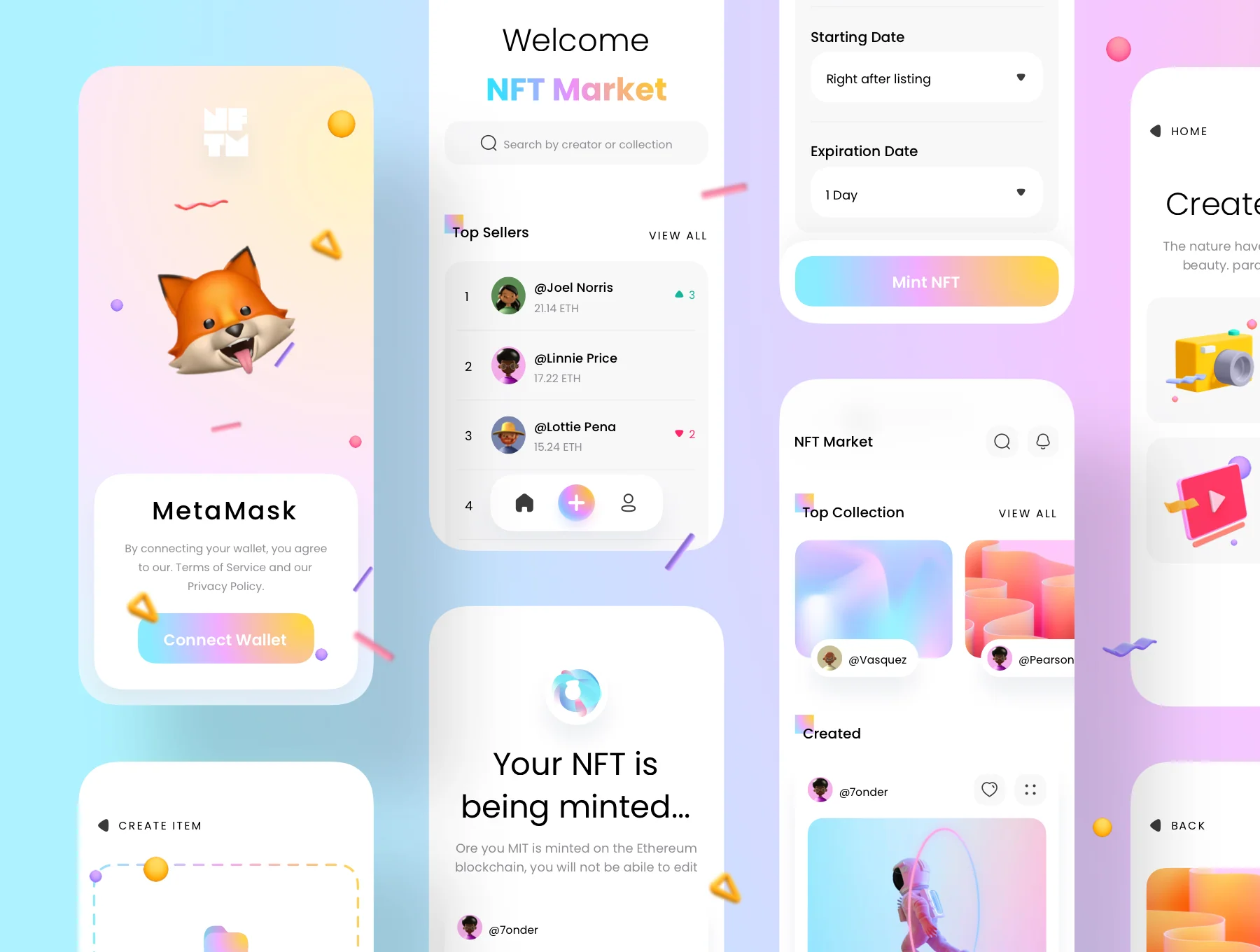 NFT Market UI Kit 3