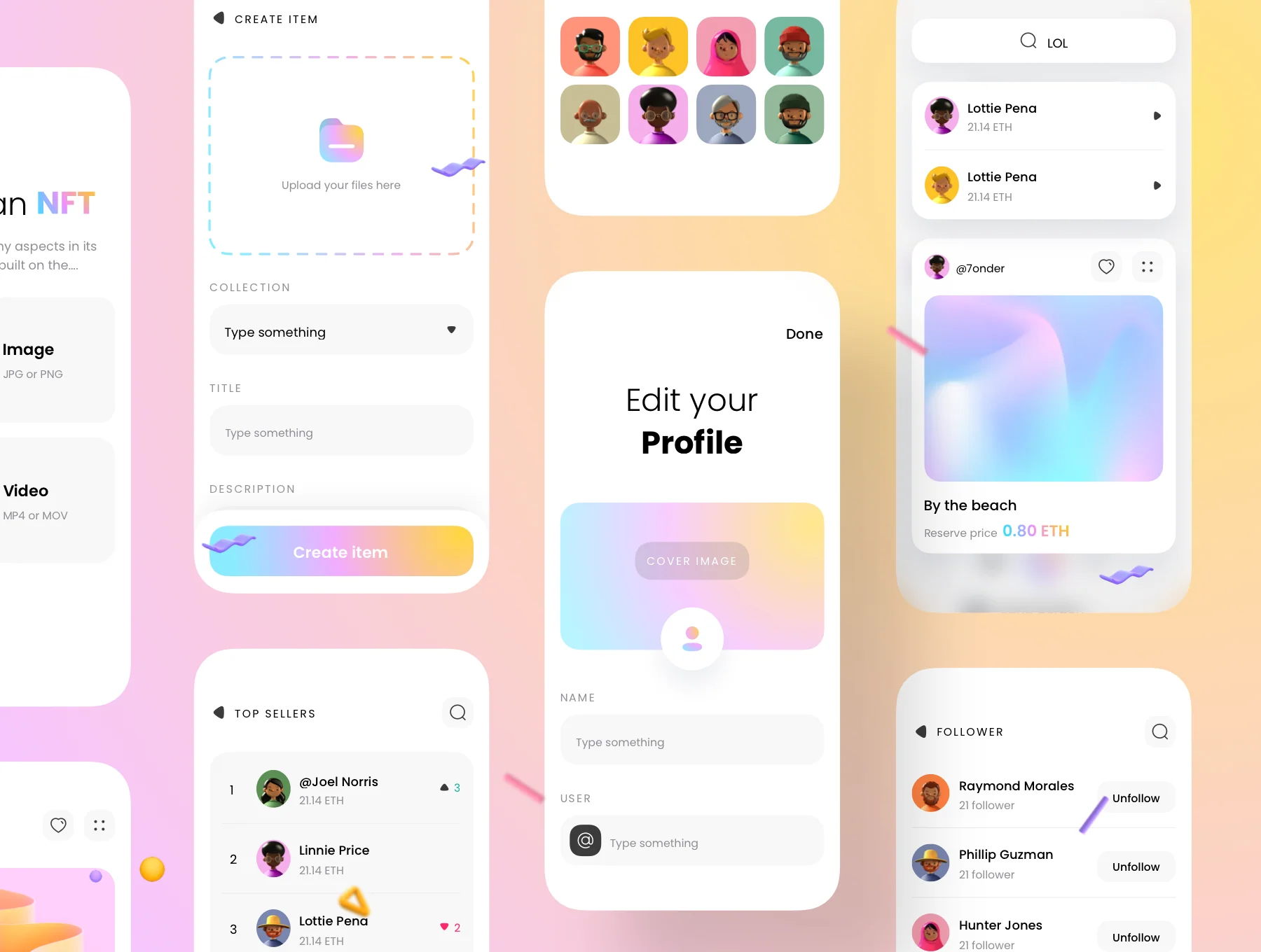 NFT Market UI Kit 4