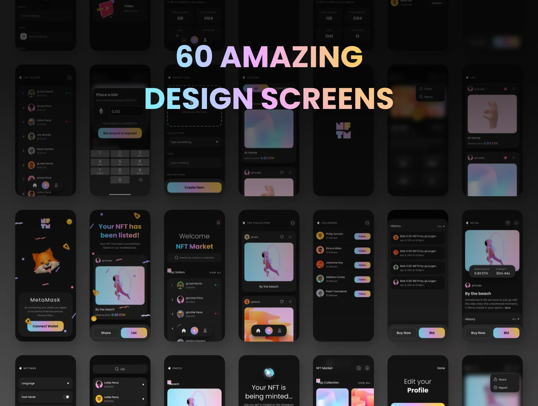 NFT Market UI Kit 8