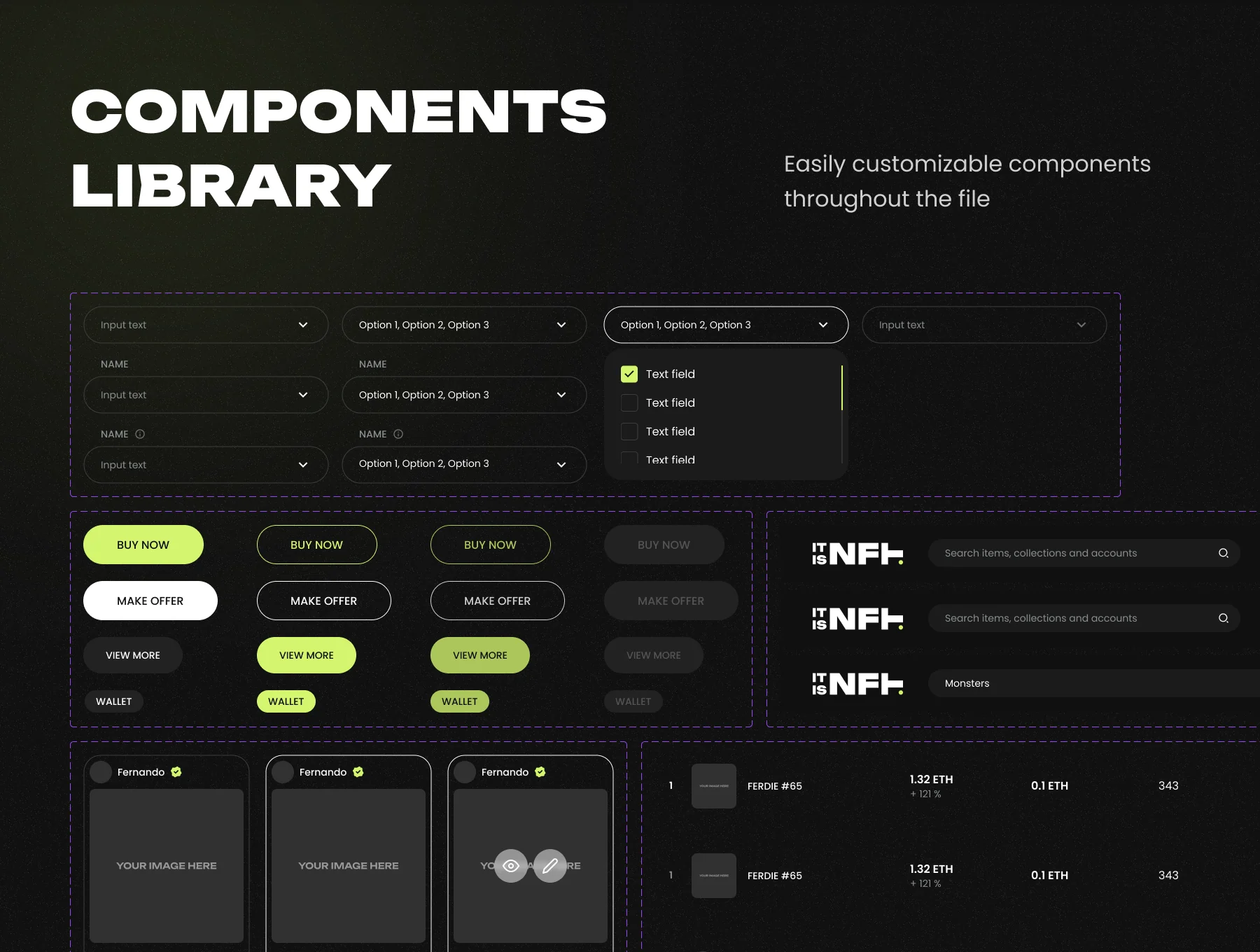 NFT marketplace - UI kit 7