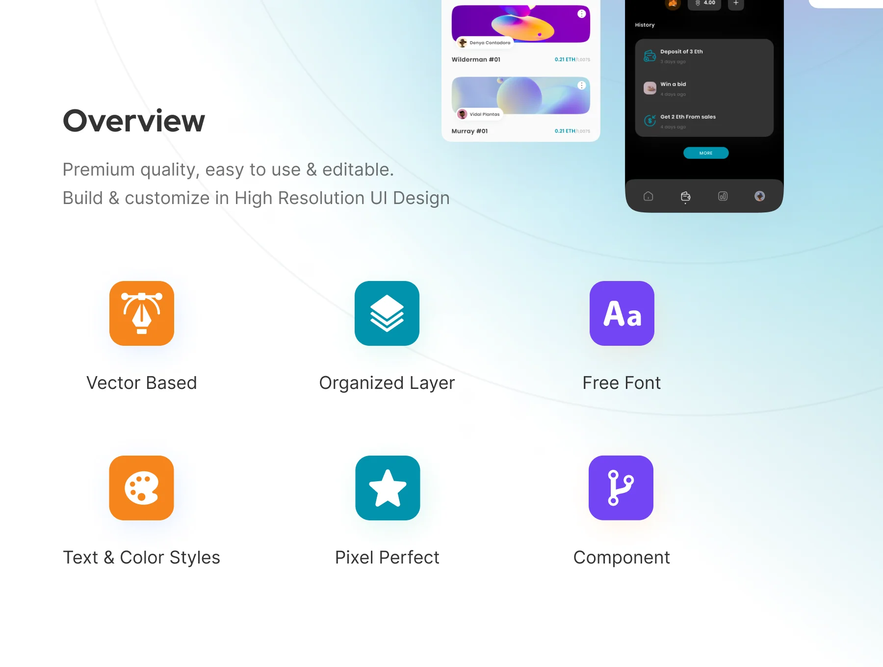 NFT Noce - NFT Mobile App Marketplace Store 3