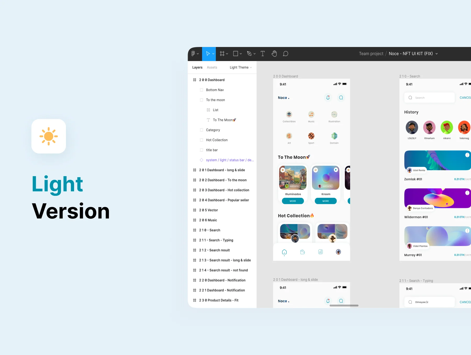 NFT Noce - NFT Mobile App Marketplace Store 7