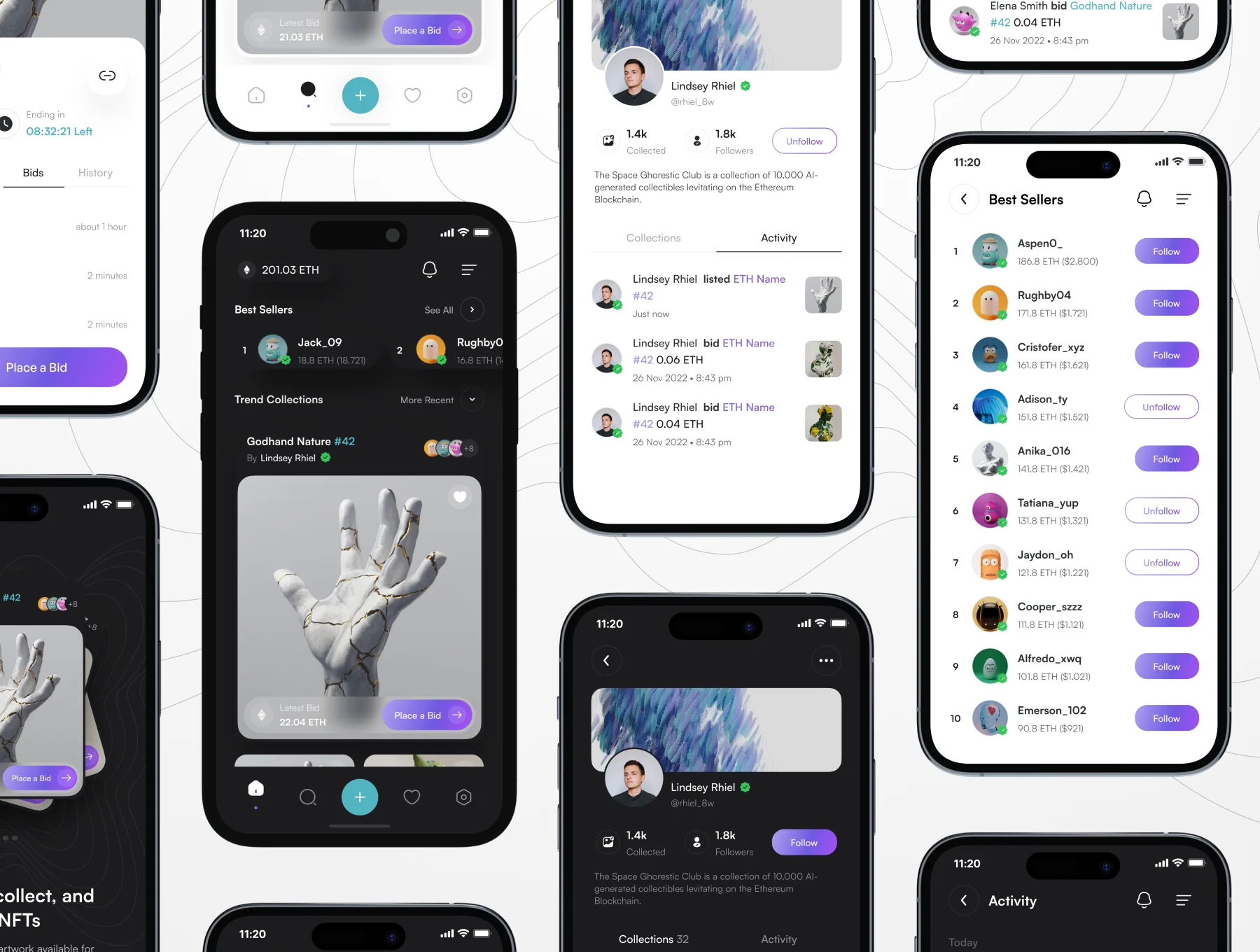 NFTable - NFT Market App UI Kit 5
