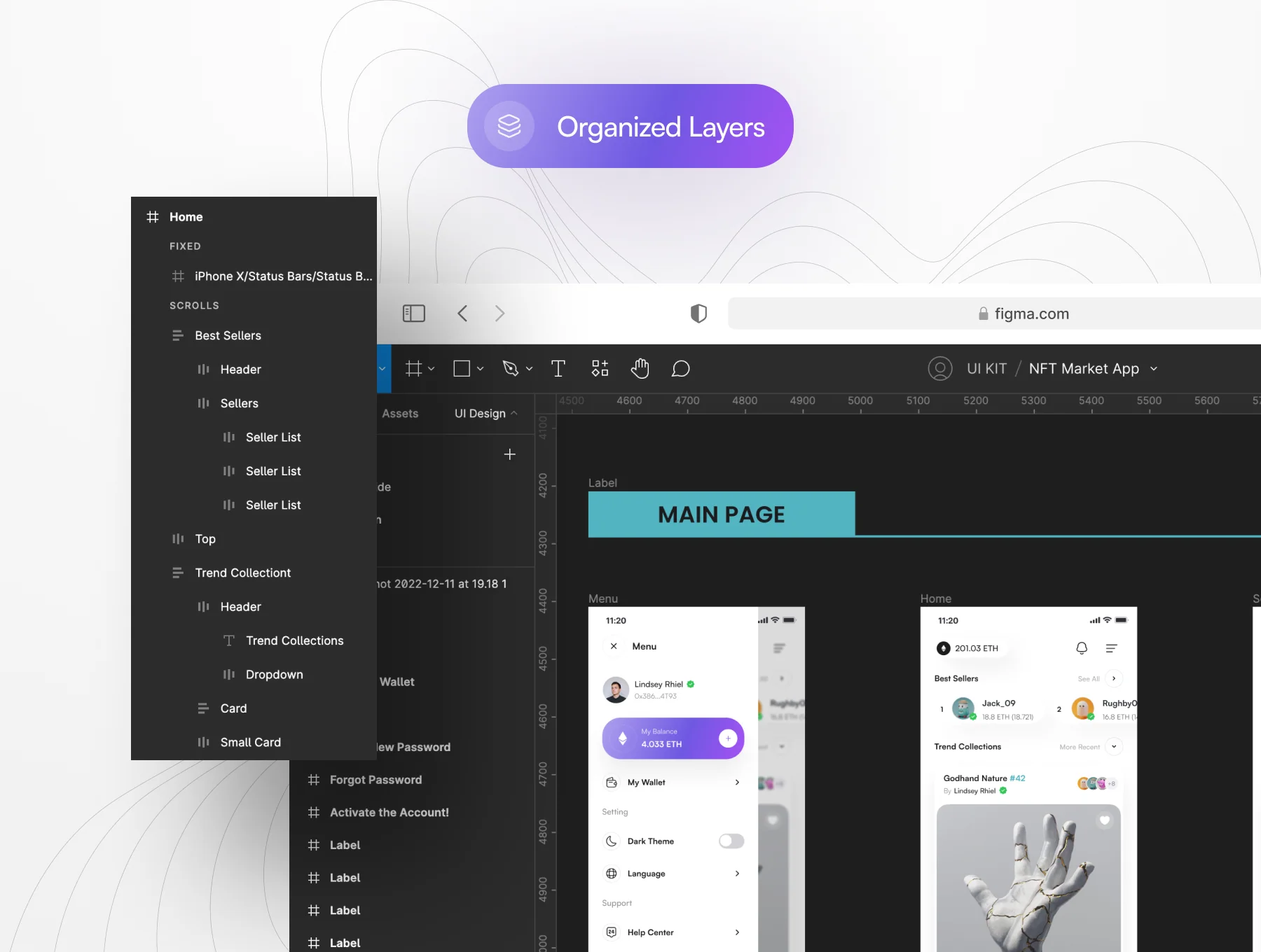 NFTable - NFT Market App UI Kit 6