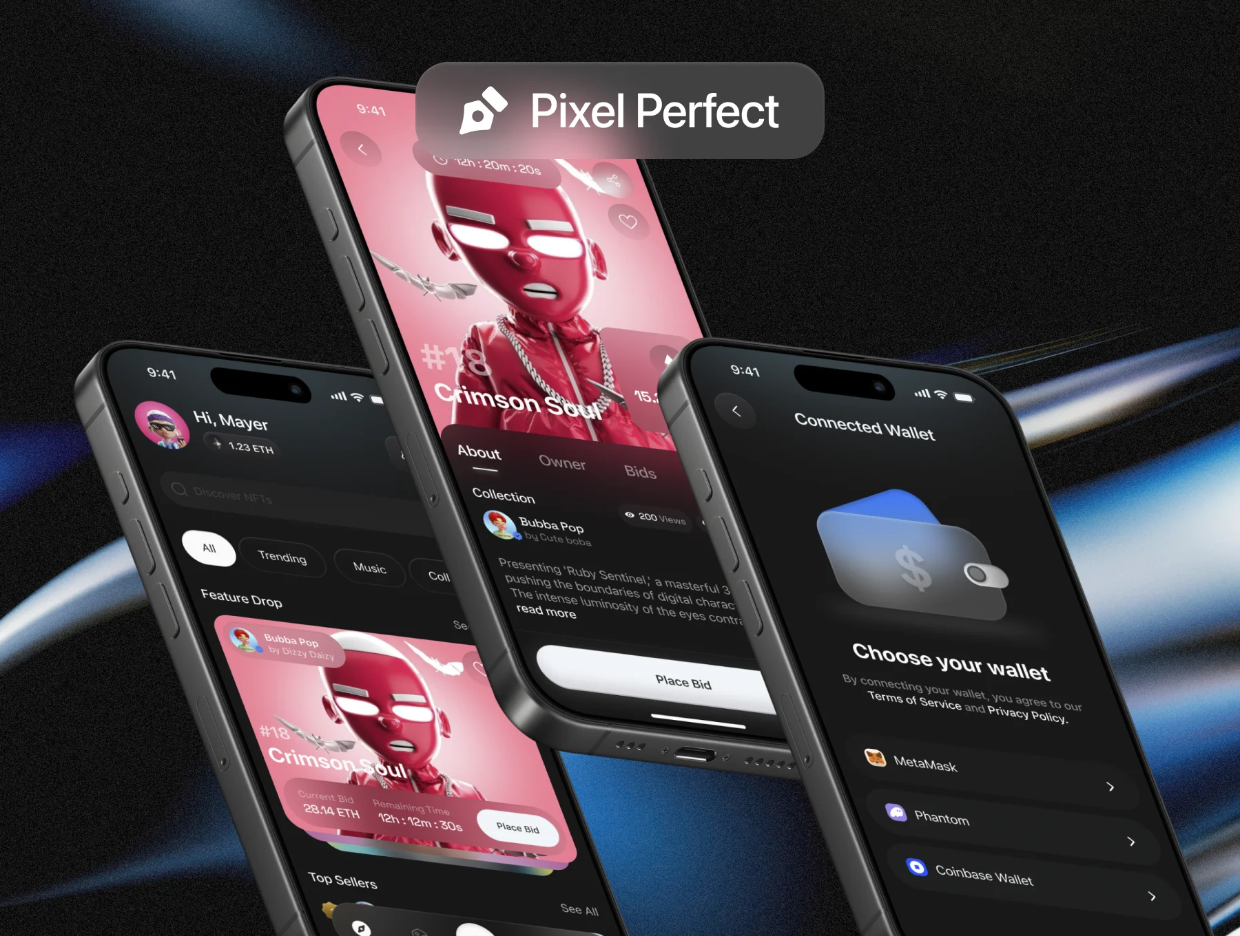 NFTen - NFT Marketplace App UI Kit 6