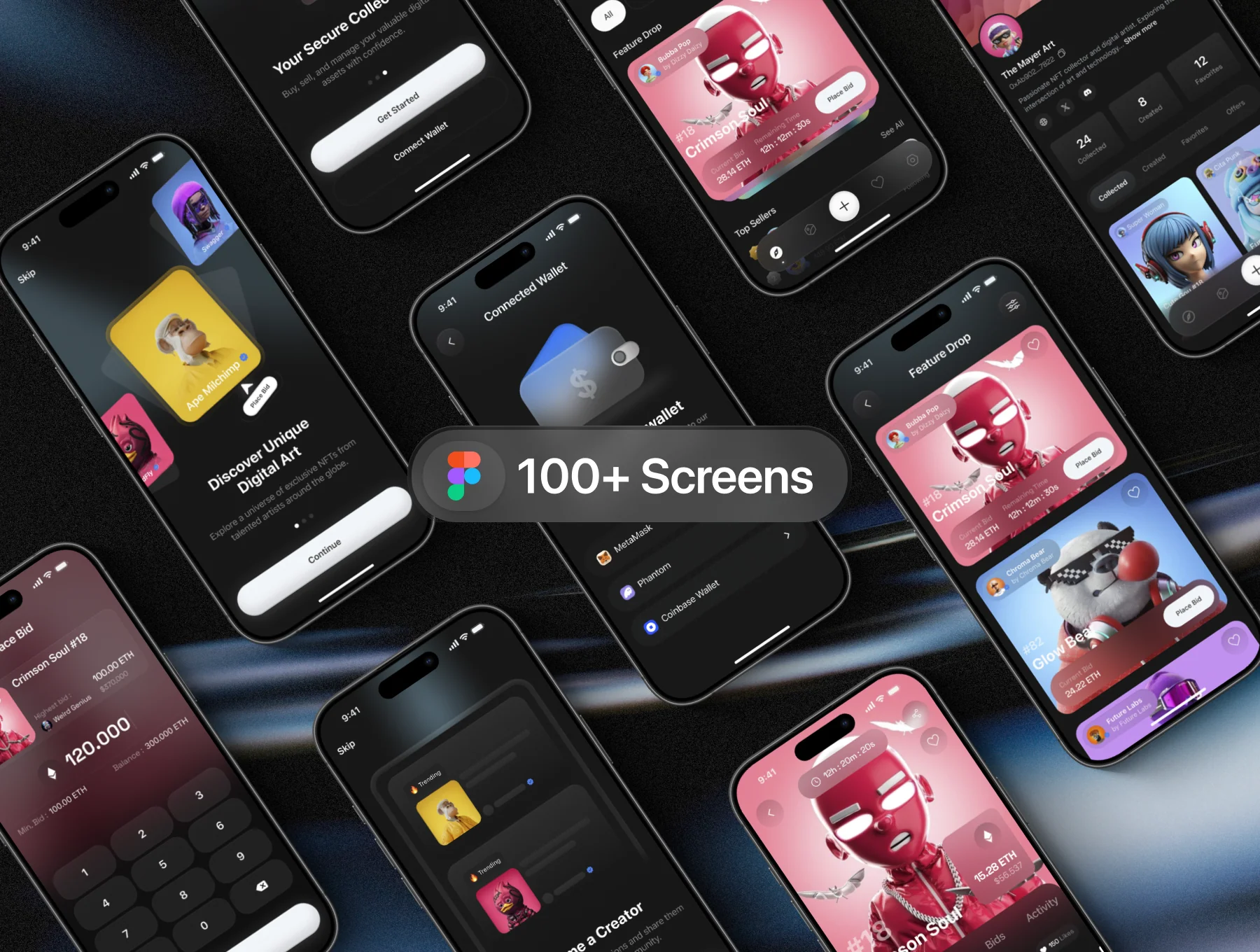 NFTen - NFT Marketplace App UI Kit 7