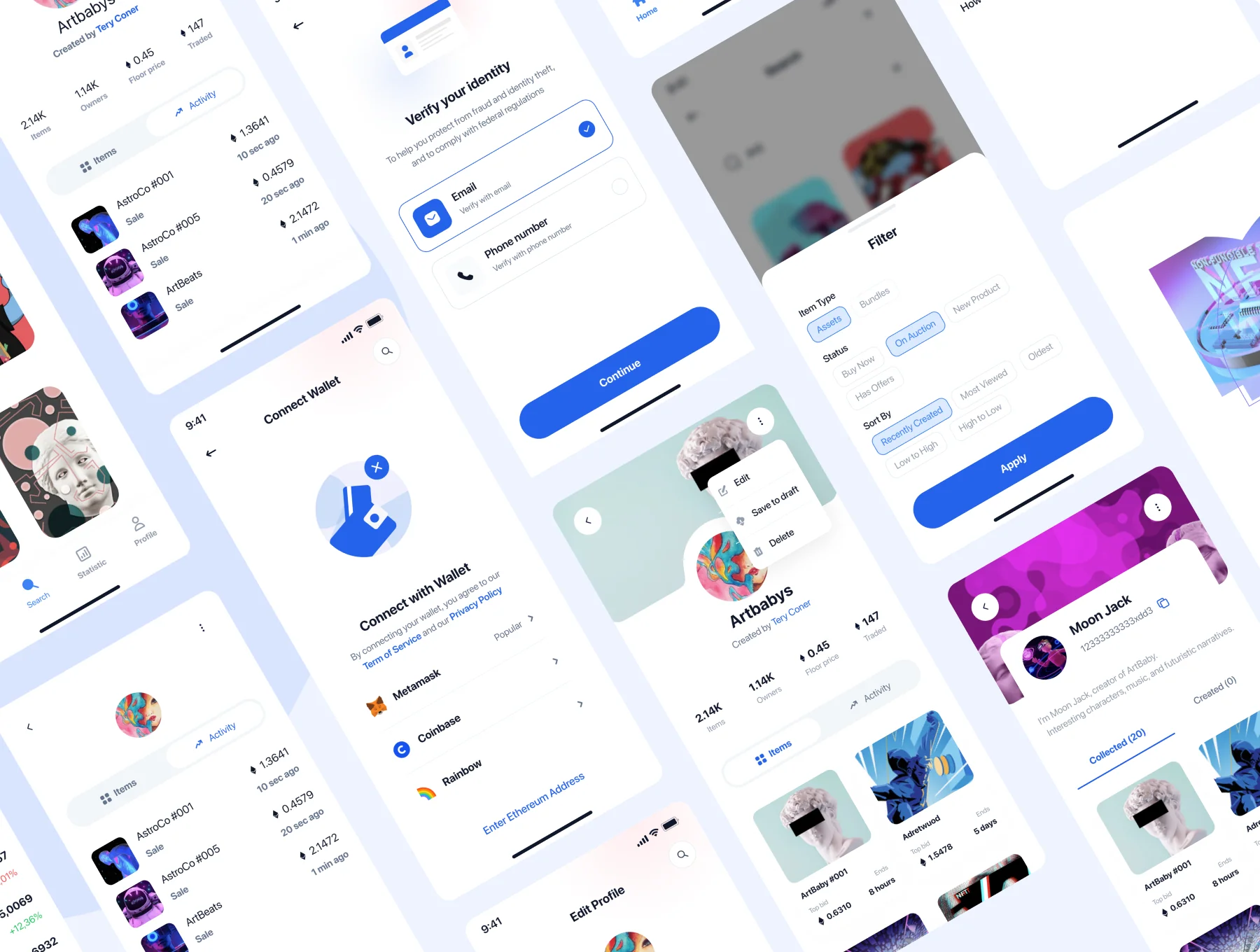 NFTEX - NFT Market App UI Kit 2