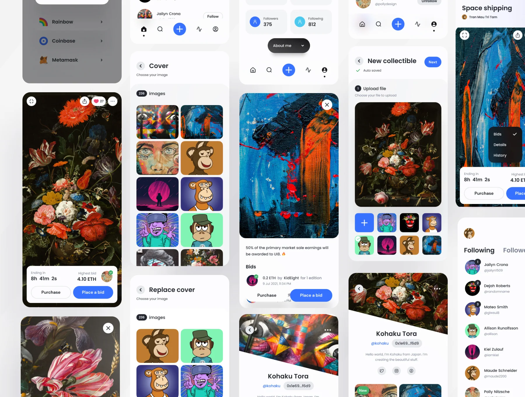 NFTIA - NFT App UI Kit 2