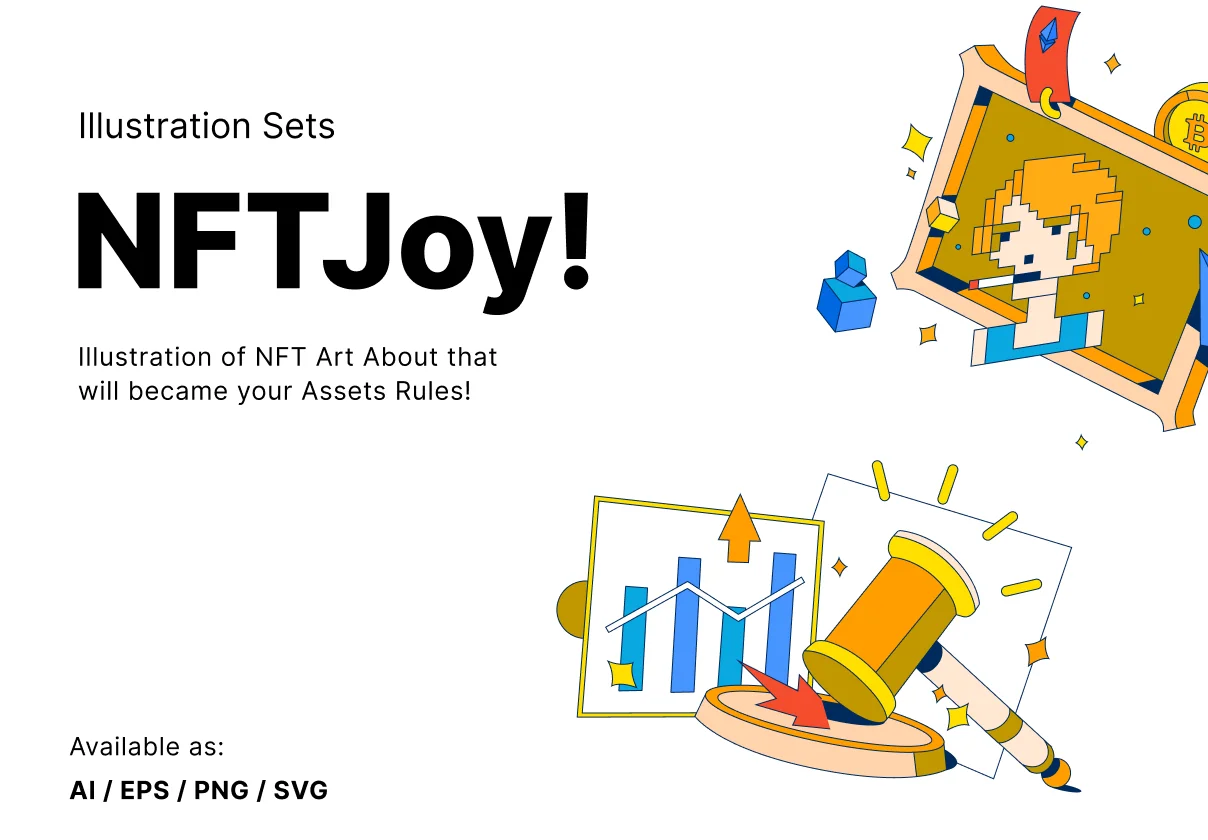 NFTJoy Illustration Set