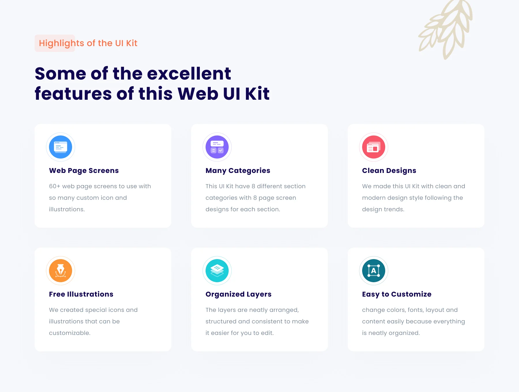 Ngabangus UI Kit Web Design 2