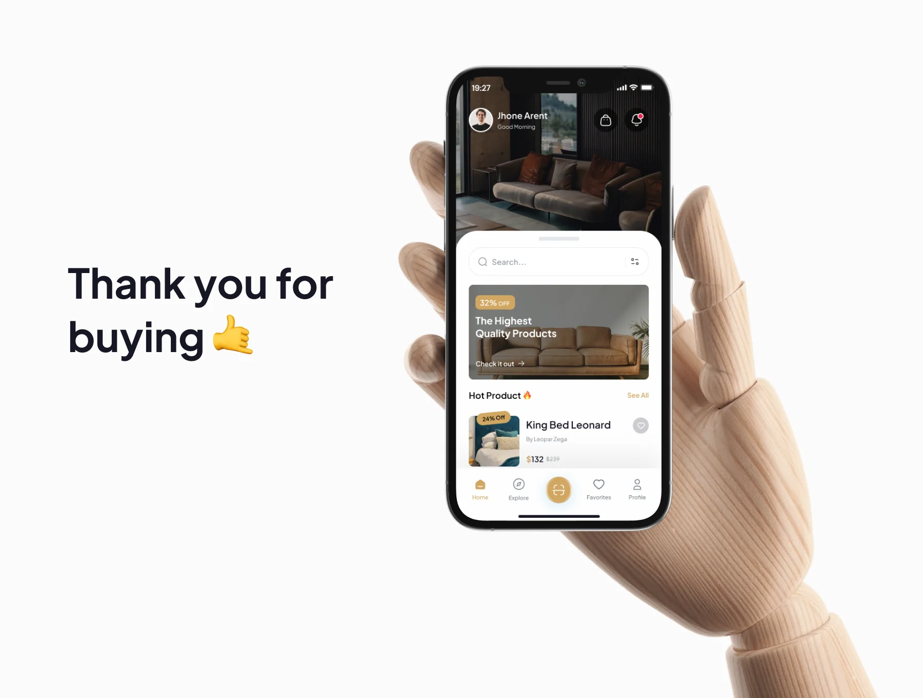 Ngamar - Furniture App UI Kit 6
