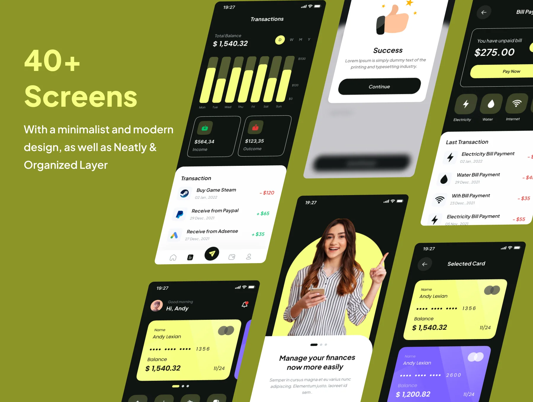 Ngopay - Wallet Apps UI Kits 2
