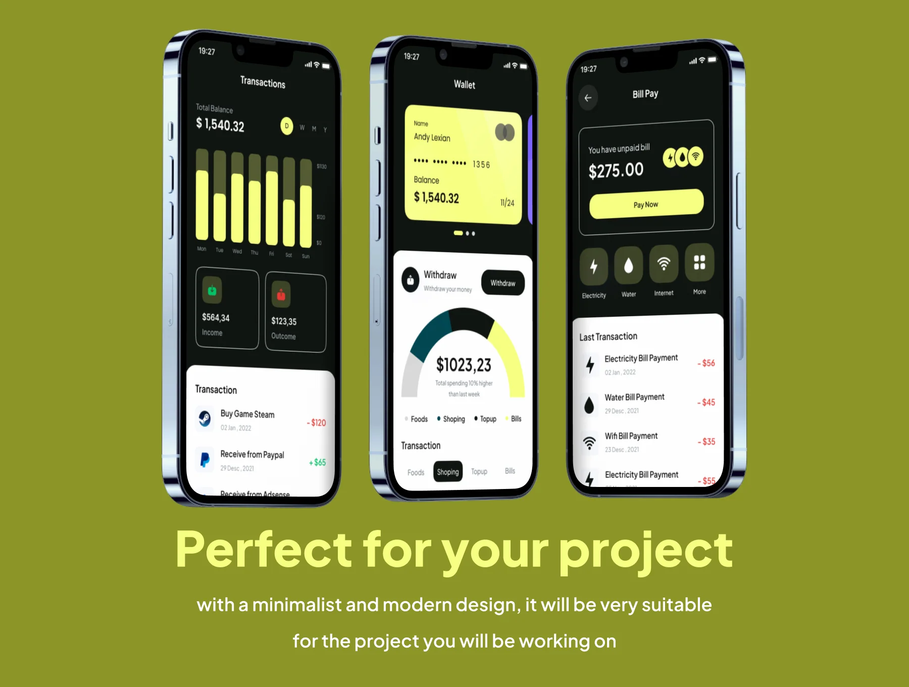Ngopay - Wallet Apps UI Kits 4