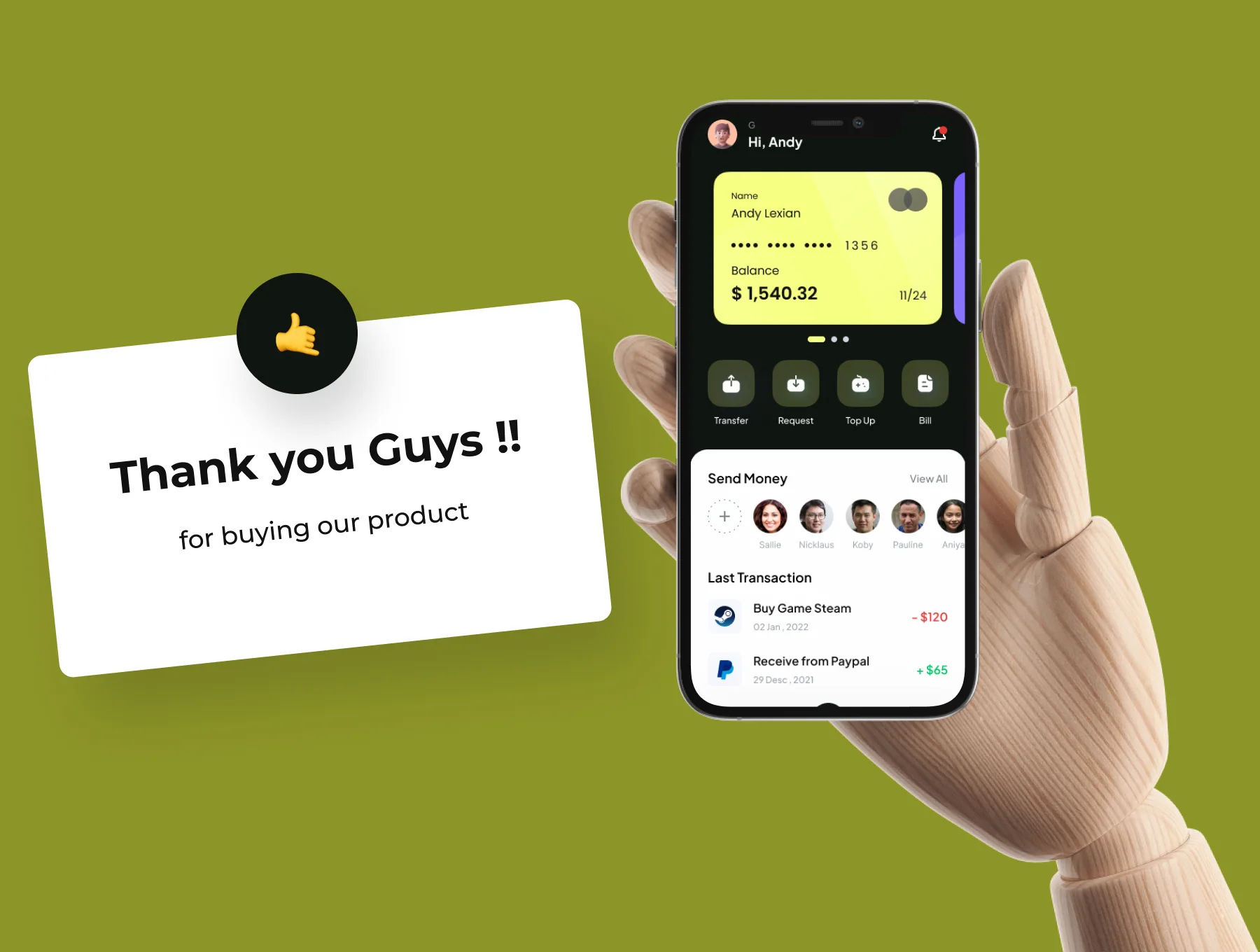 Ngopay - Wallet Apps UI Kits 6