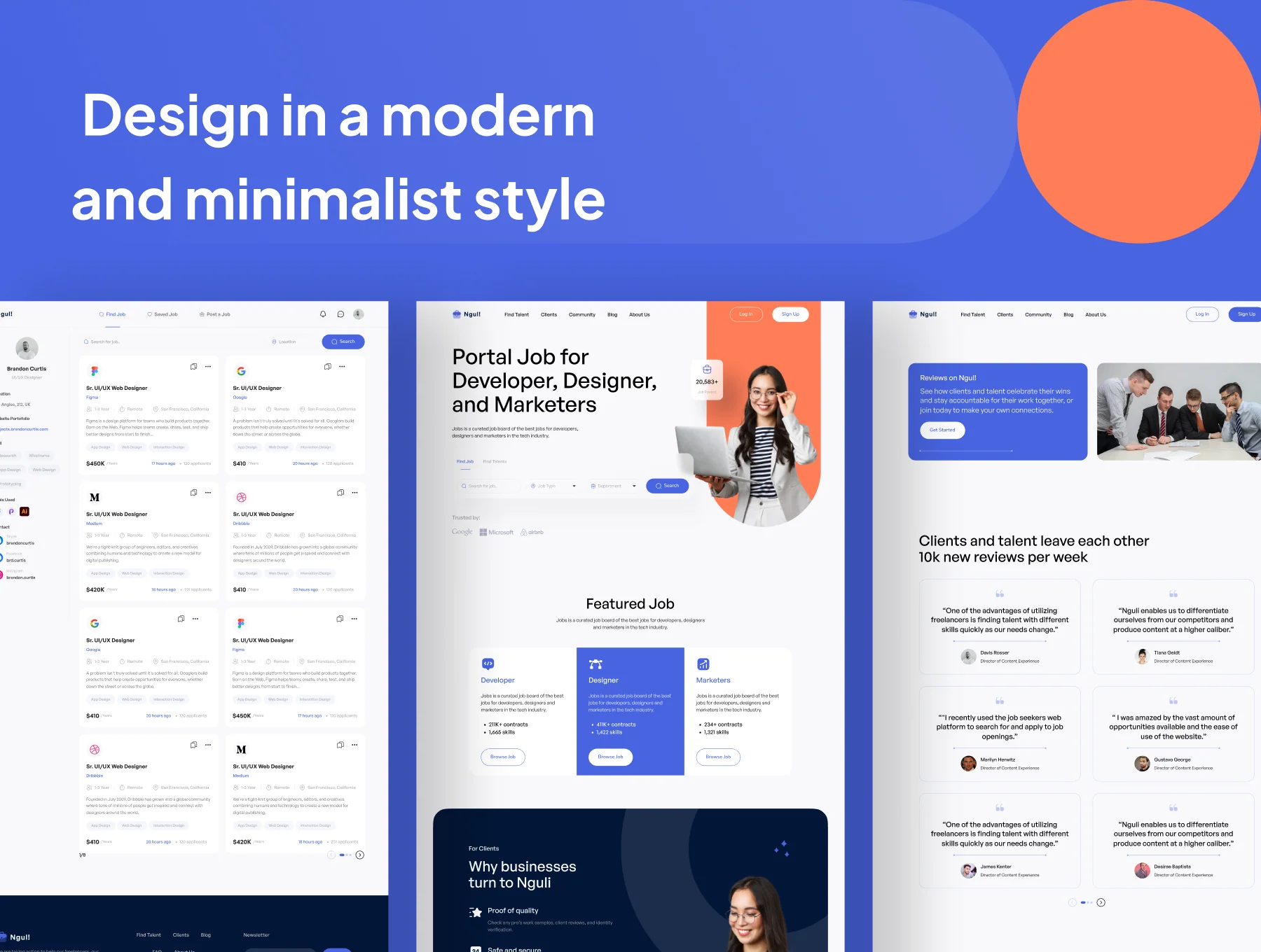 Ngul! - Job Seeker Web Templates 2