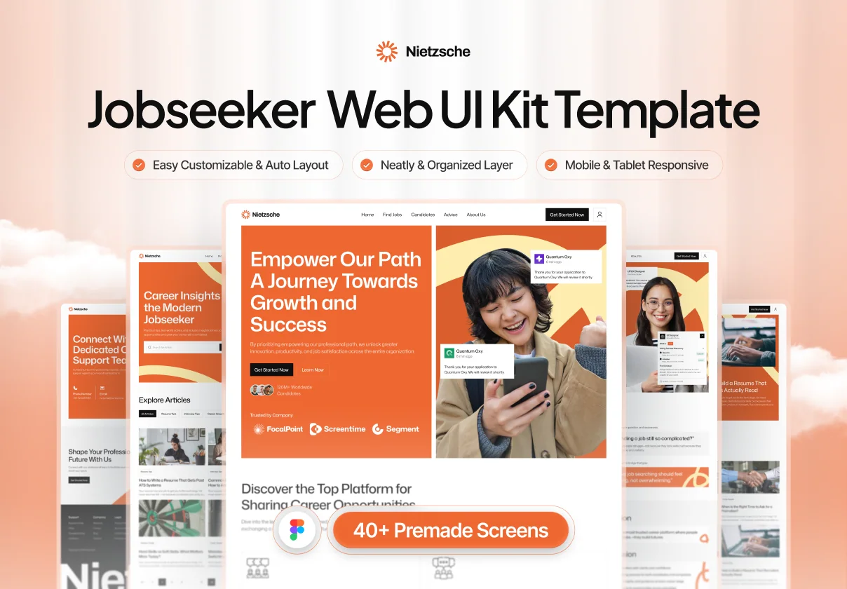 Nietzsche - Jobseeker Website